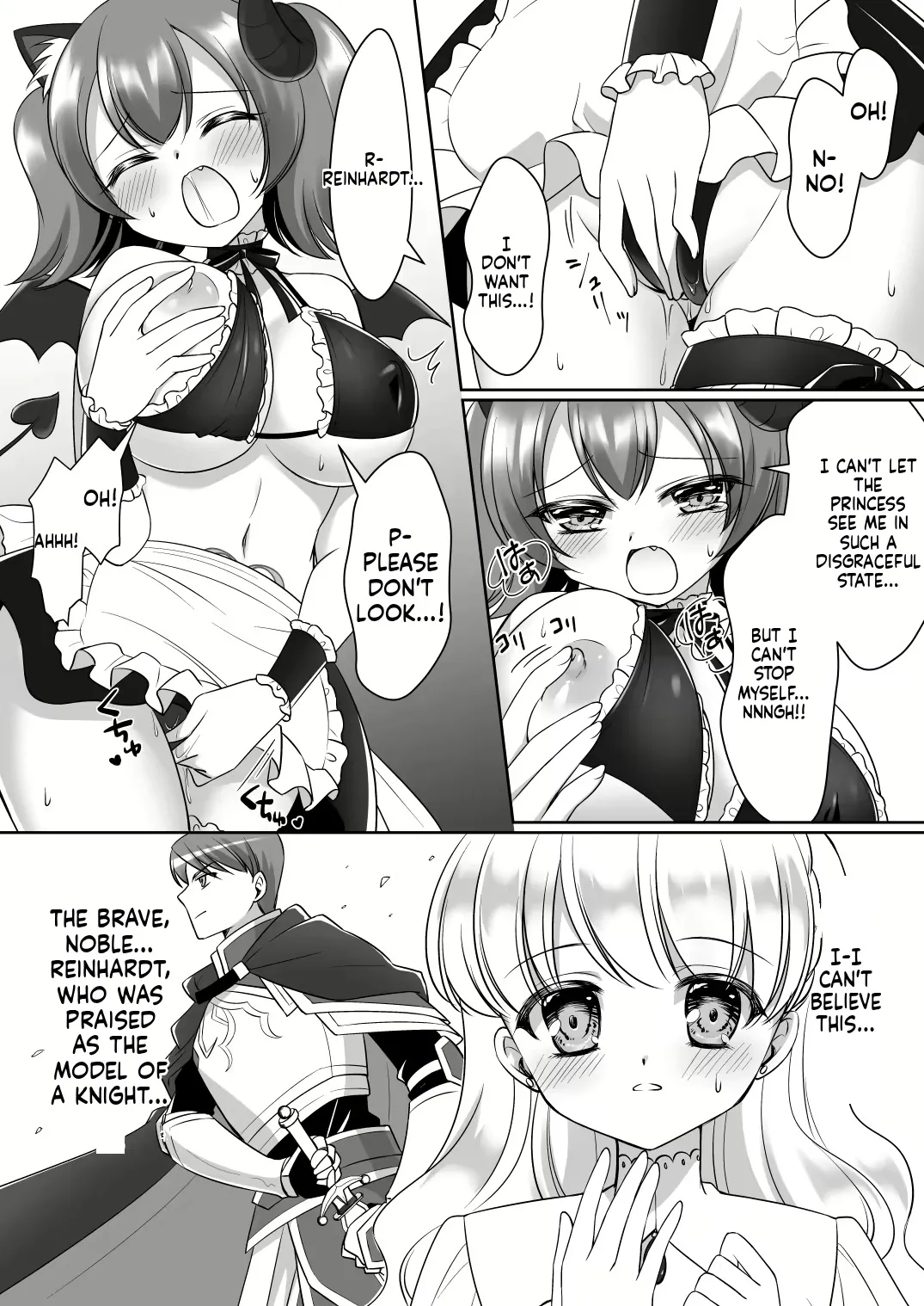 Shinjite Okuridashita Kishi-sama ga Yowayowa Bakunyuu Succubus ni Natte Kaettekuru nante... page 11 full