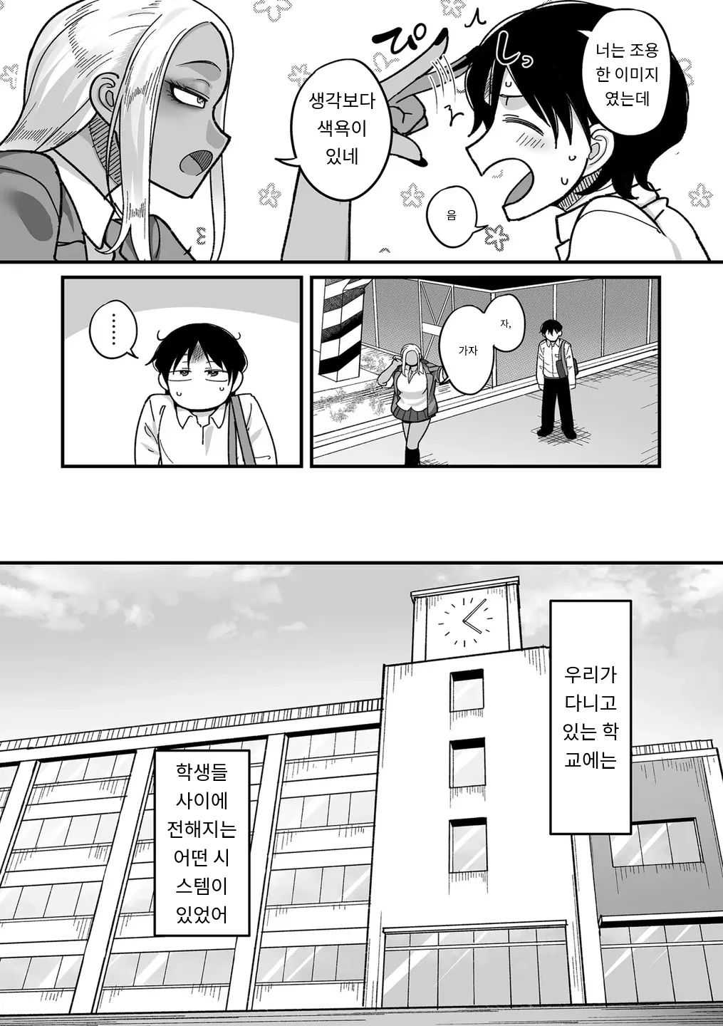 学園サポ日記 comix 第1話 黒ギャルヤンキーオキガワ編 page 2 full