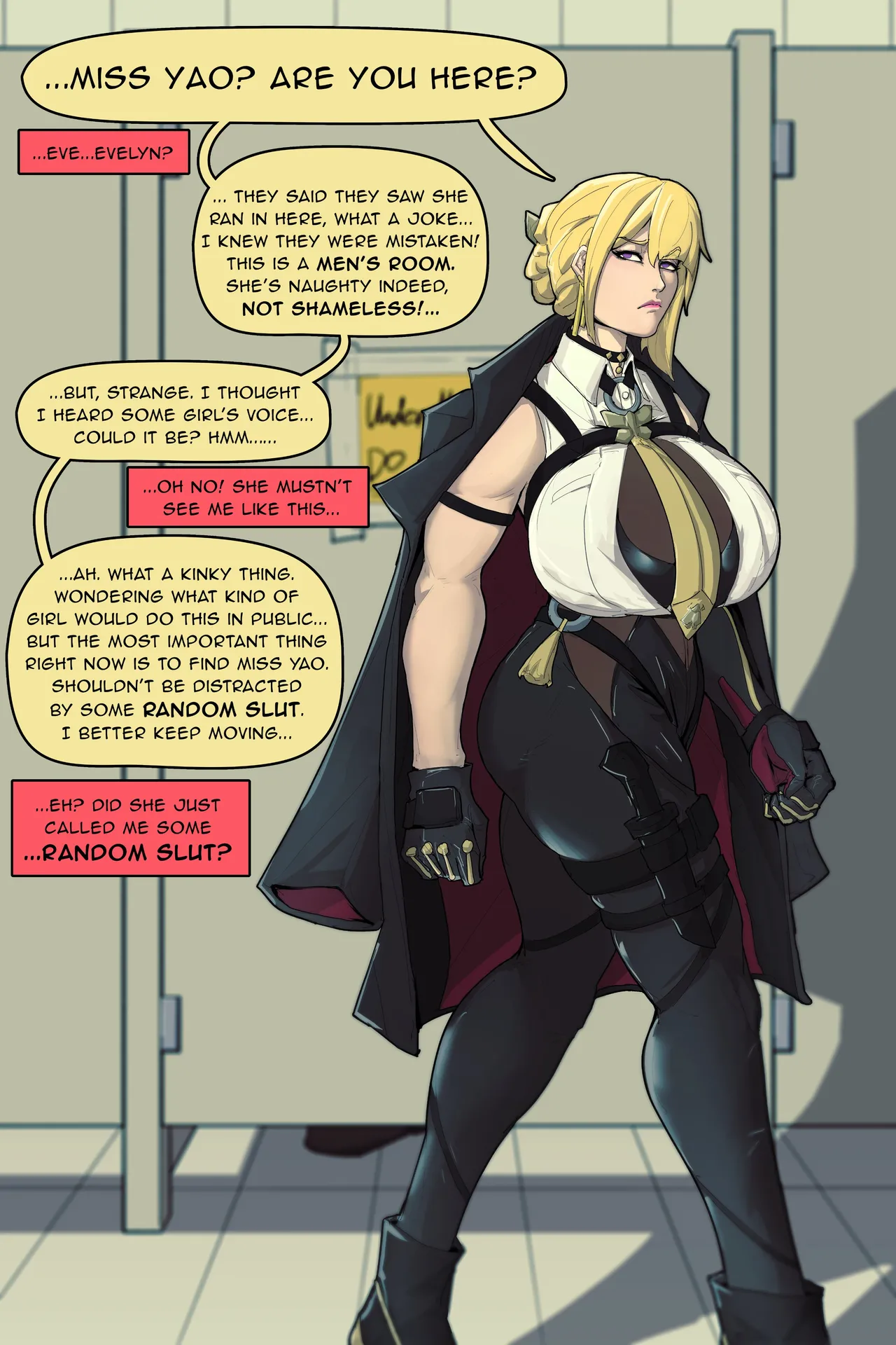 Astra Yao went into the MEN'S ROOM! page 8 full