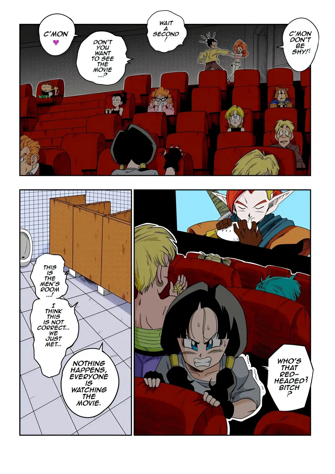 LOVE TRIANGLE Z Part 6 page 12 full
