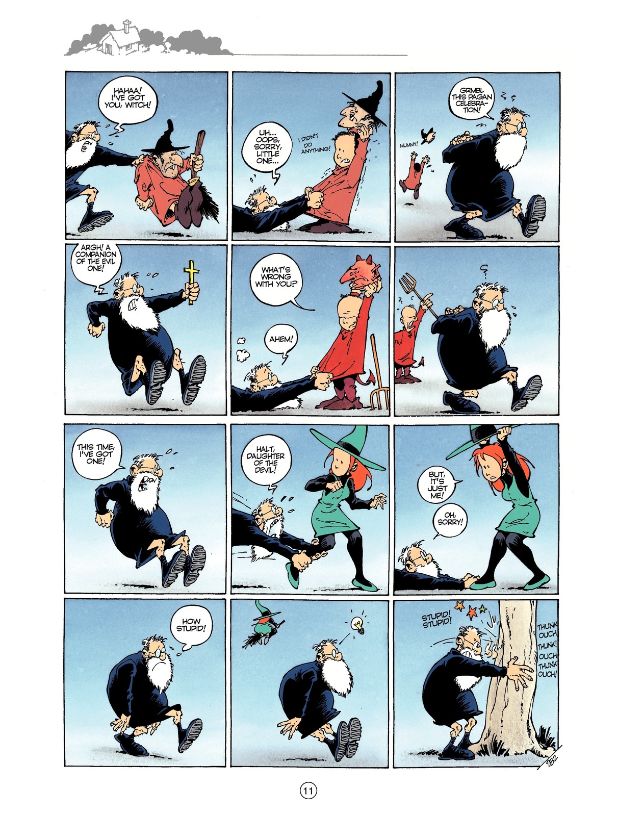 Mélusine #08 - Gilson & Clarke - Halloween, 2001 page 11 full