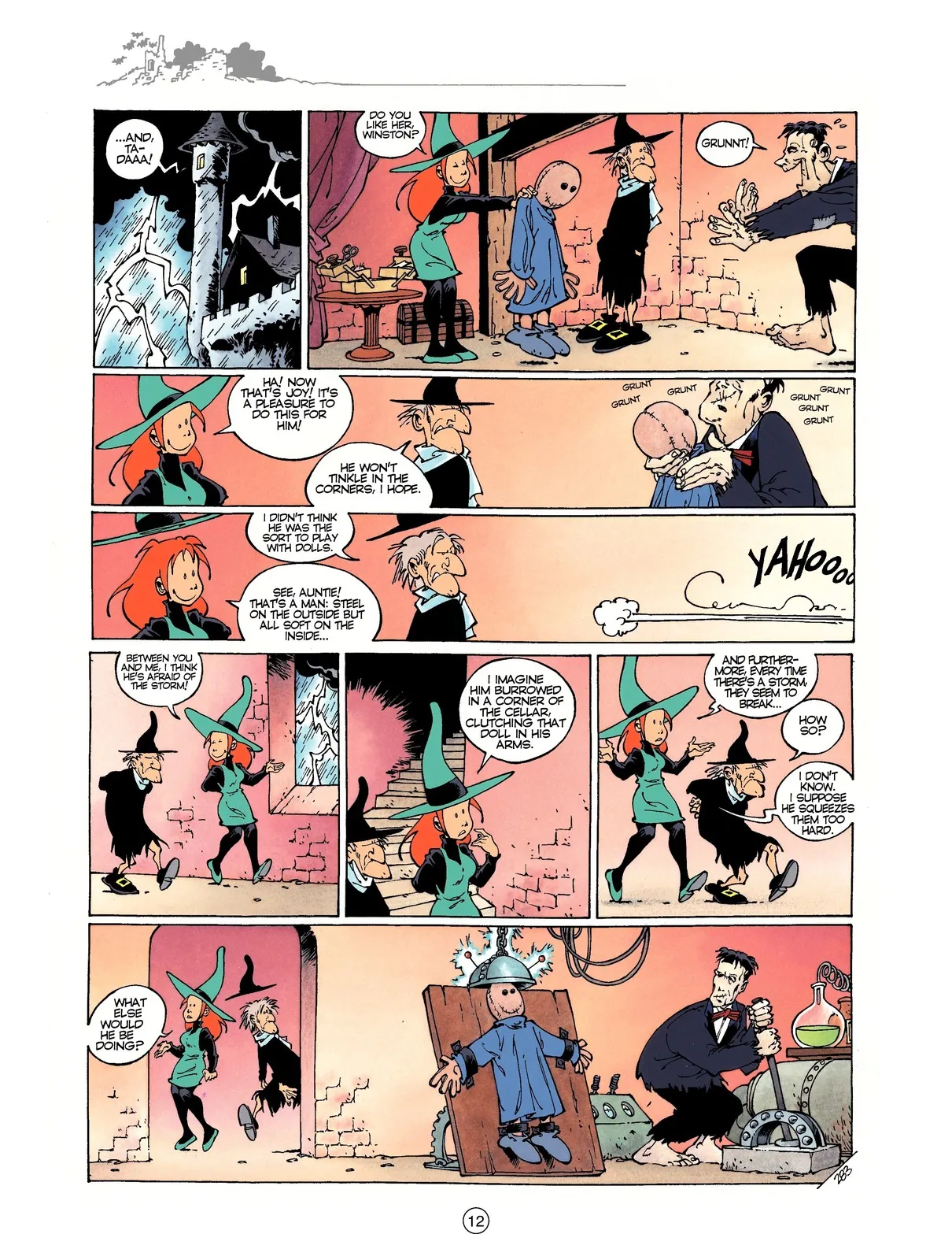 Mélusine #08 - Gilson & Clarke - Halloween, 2001 page 12 full
