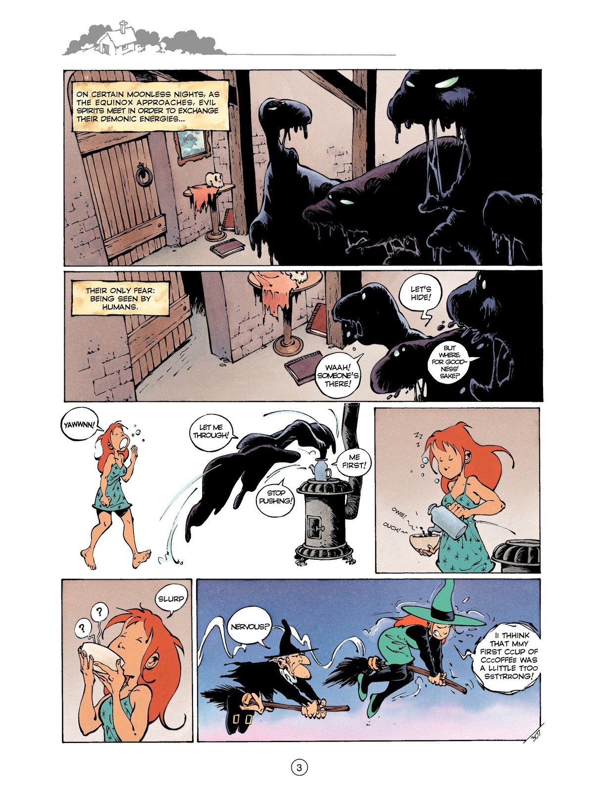 Mélusine #08 - Gilson & Clarke - Halloween, 2001 page 3 full