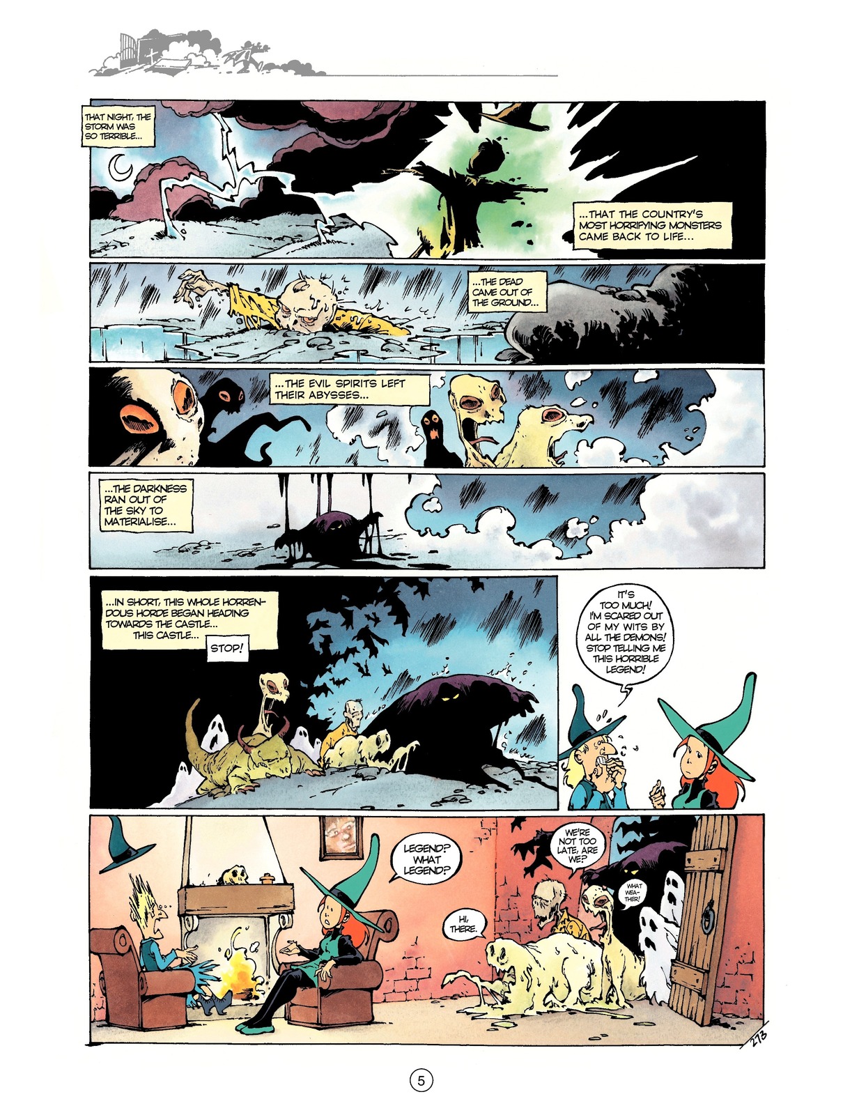 Mélusine #08 - Gilson & Clarke - Halloween, 2001 page 5 full