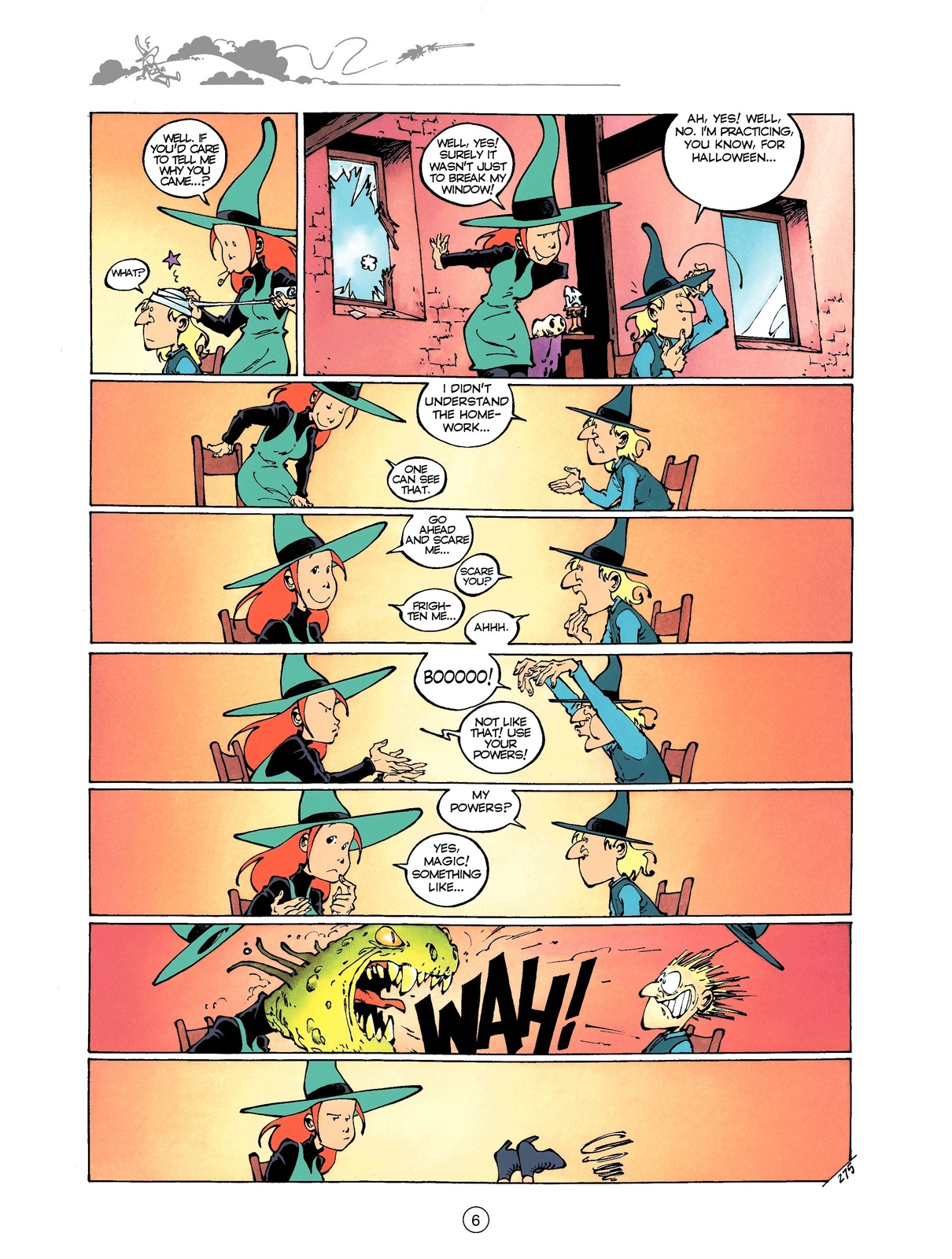 Mélusine #08 - Gilson & Clarke - Halloween, 2001 page 6 full