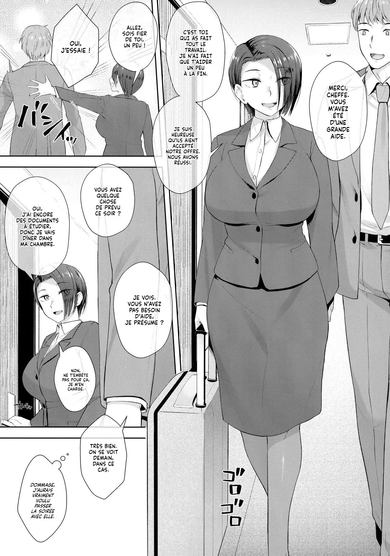 Shucchou-saki de Jii Suru 32-sai | Une Futanari de 32 ans se masturbe pendant un voyage d'affaires page 2 full