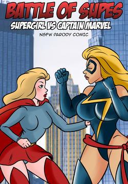 Battle of Supes: Supergirl vs Captain Marvel