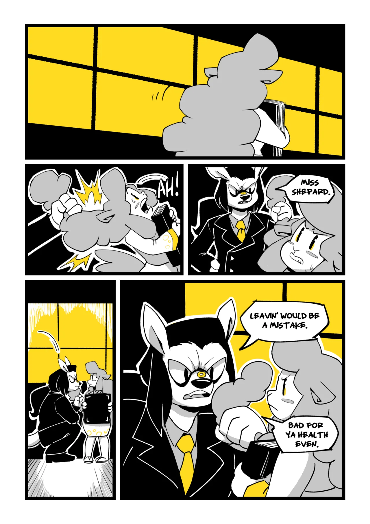 Hachimitsu Blade For Hire: Chapter 3 - We Got It From Here page 11 full
