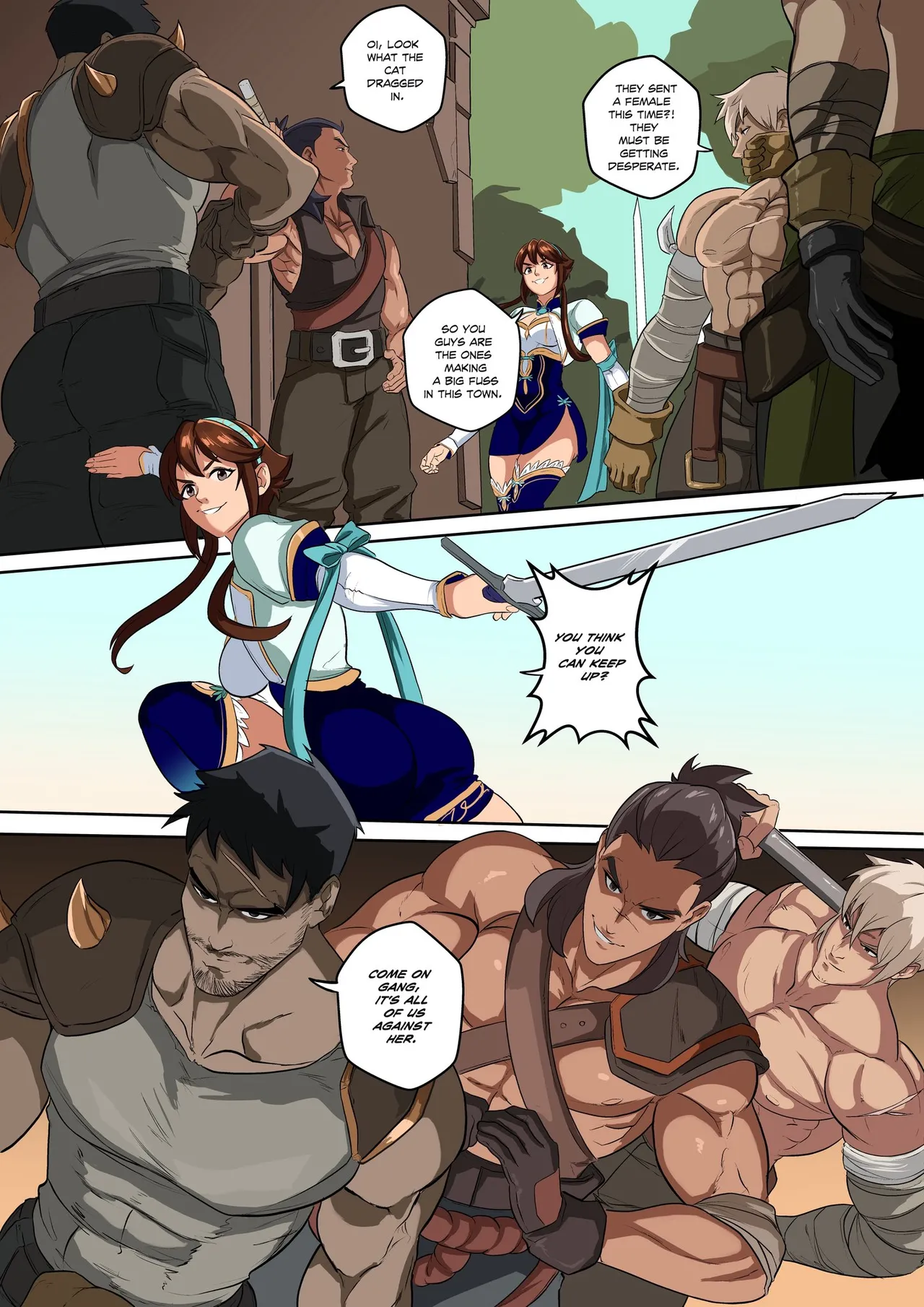 Rokflip: Xianghua vs. Bandits page 1 full