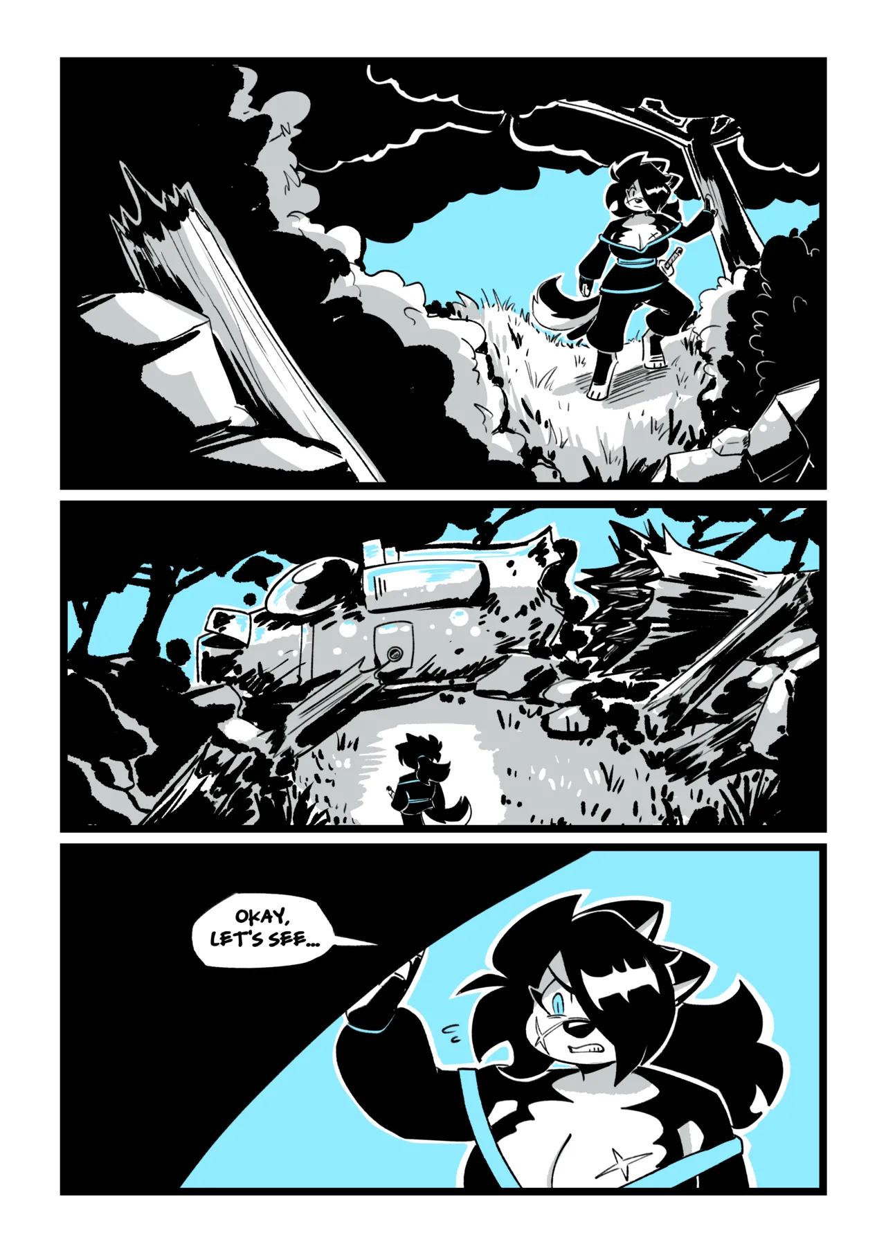 Hachimitsu: Blade for Hire: Chapter 5 - Holding Out page 11 full