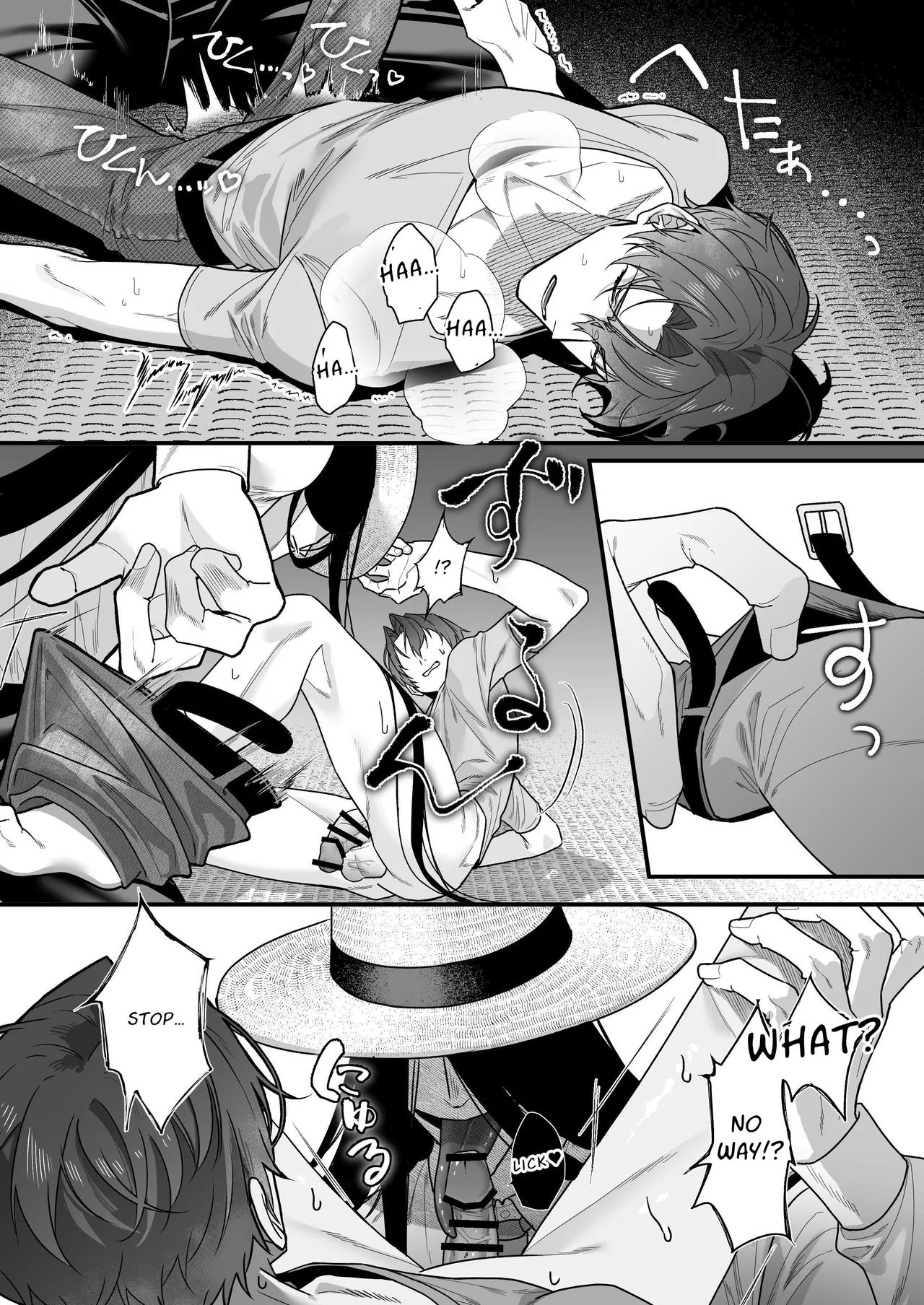 Hasshaku-sama Forcibly Inseminates Cuntboy page 11 full