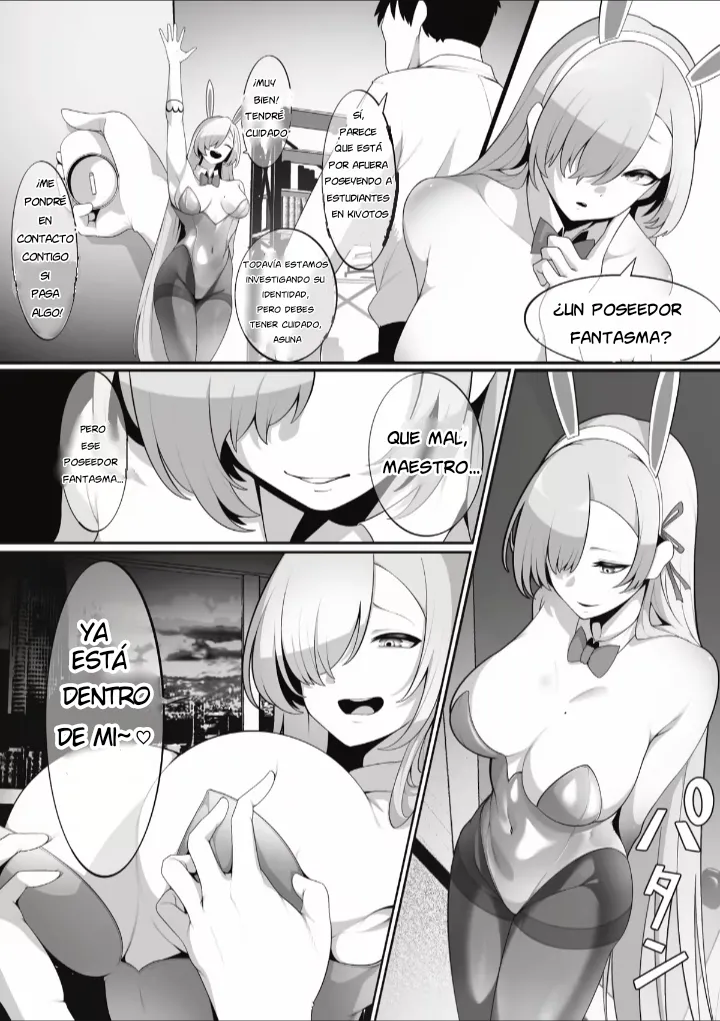 Bunny Asuna possessed page 1 full