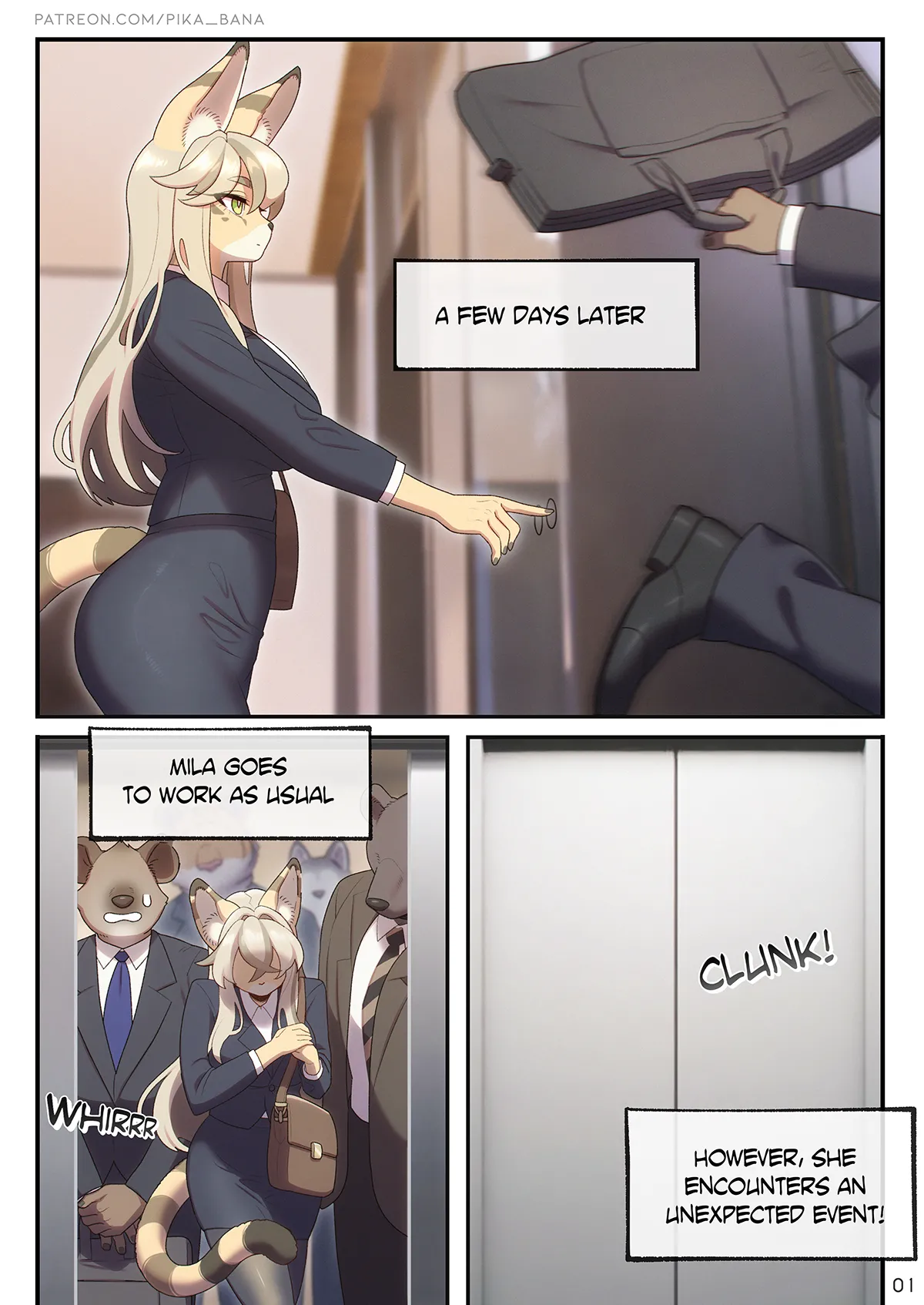 The SEXret Elevator page 1 full