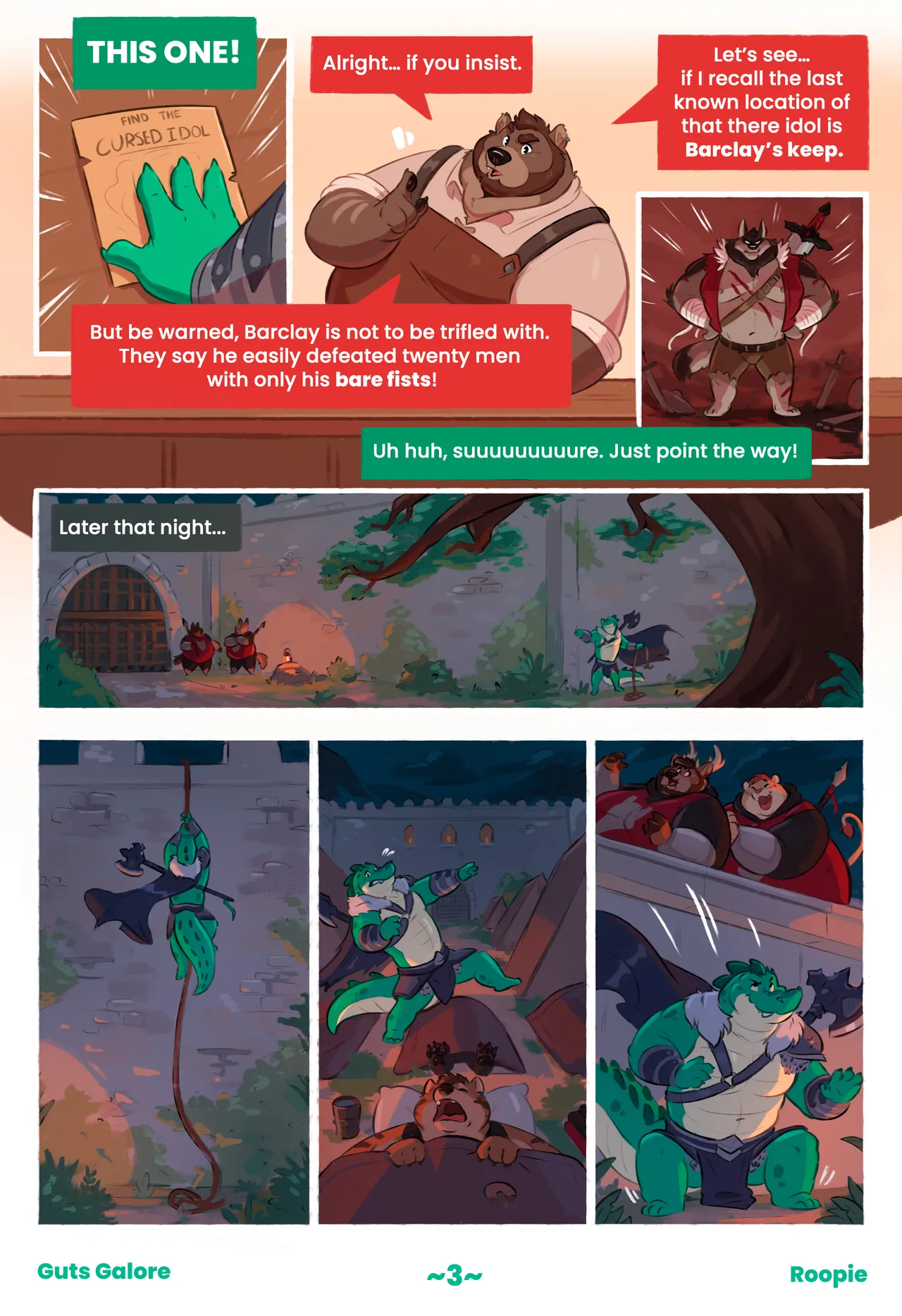 Guts Galore page 3 full