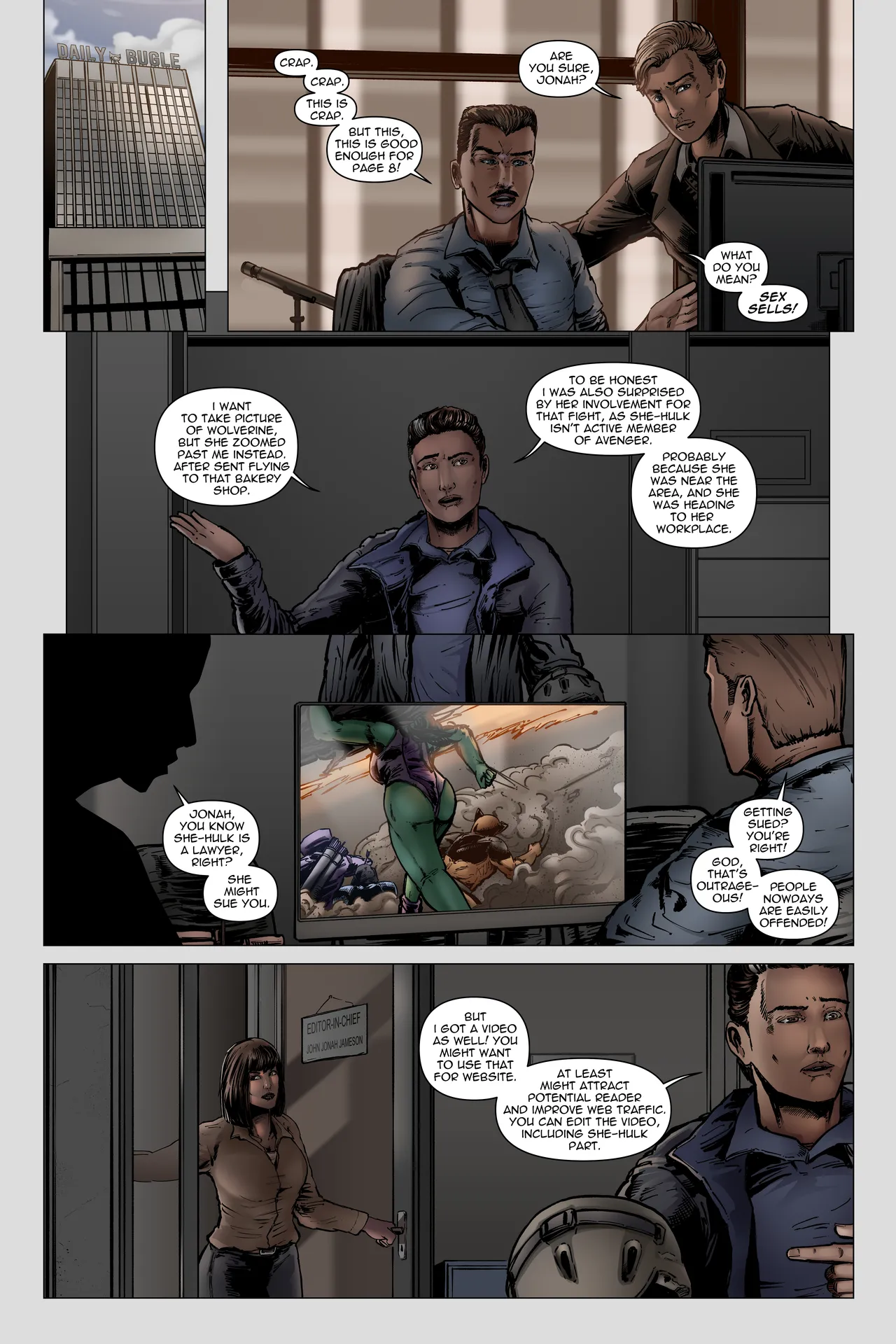 Parker's True Colors - Episode 3 - Green page 5 full