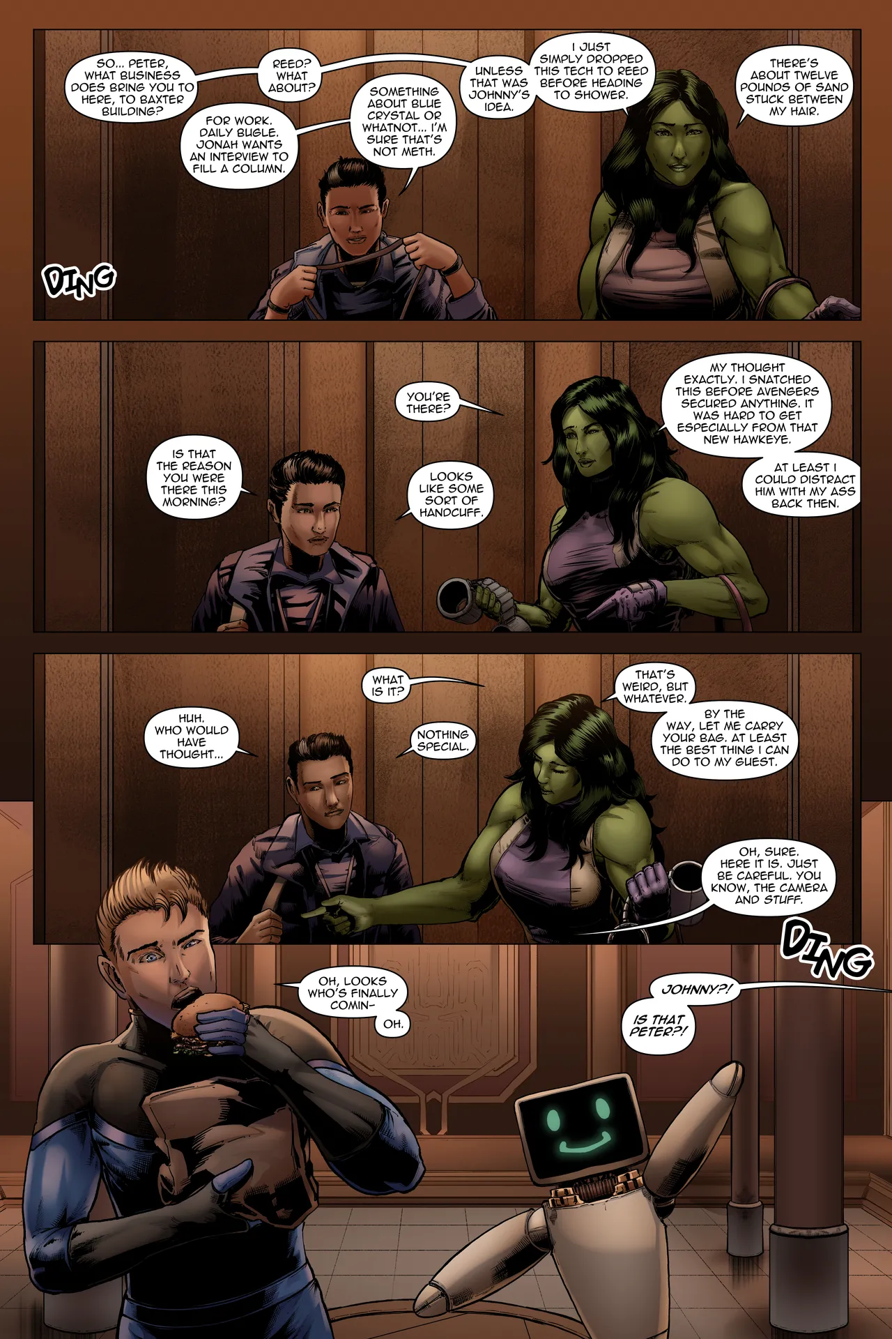 Parker's True Colors - Episode 3 - Green page 8 full