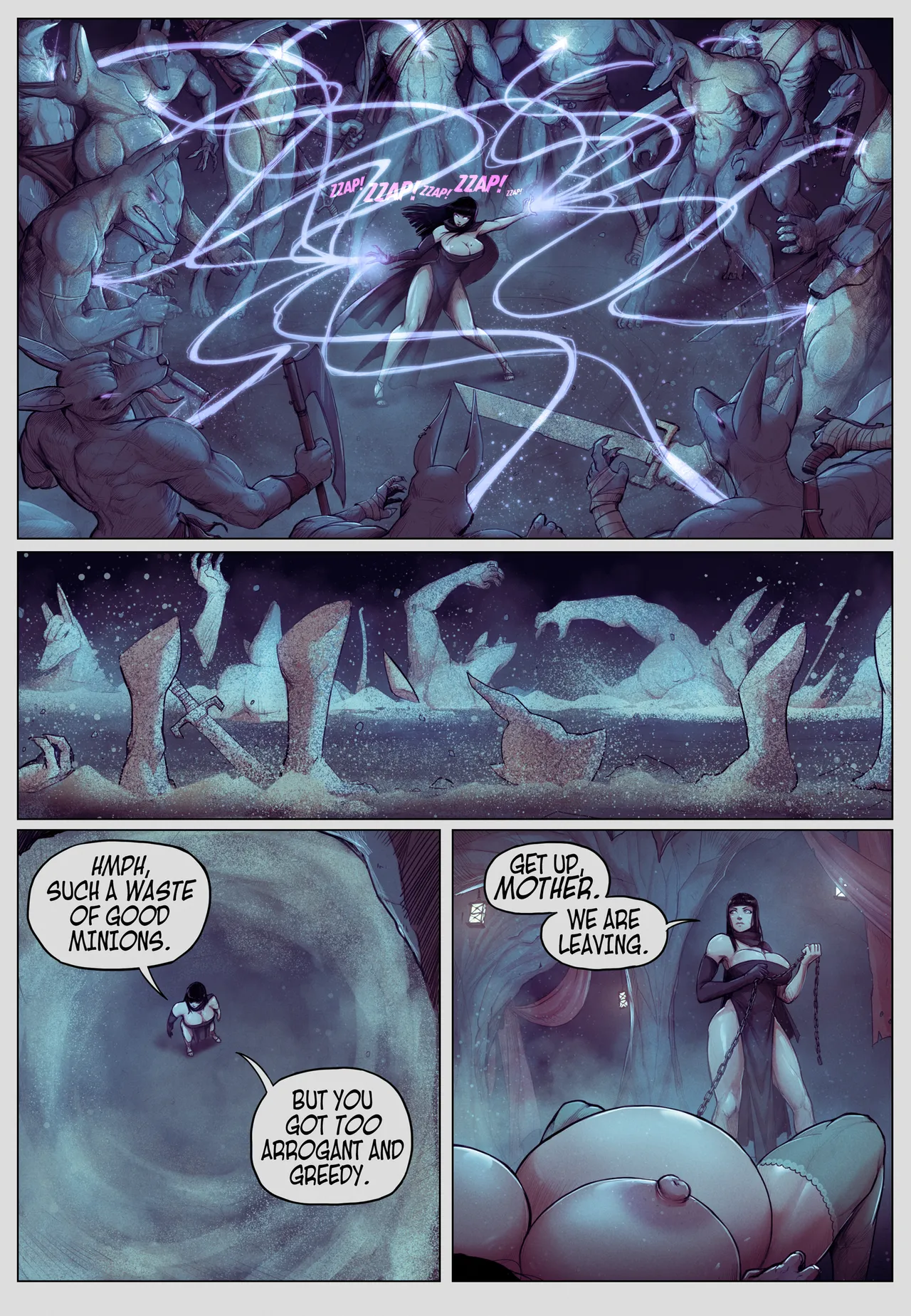 Legend of Queen Opala - Tales of Osira - In the Shadow of Anubis II page 5 full