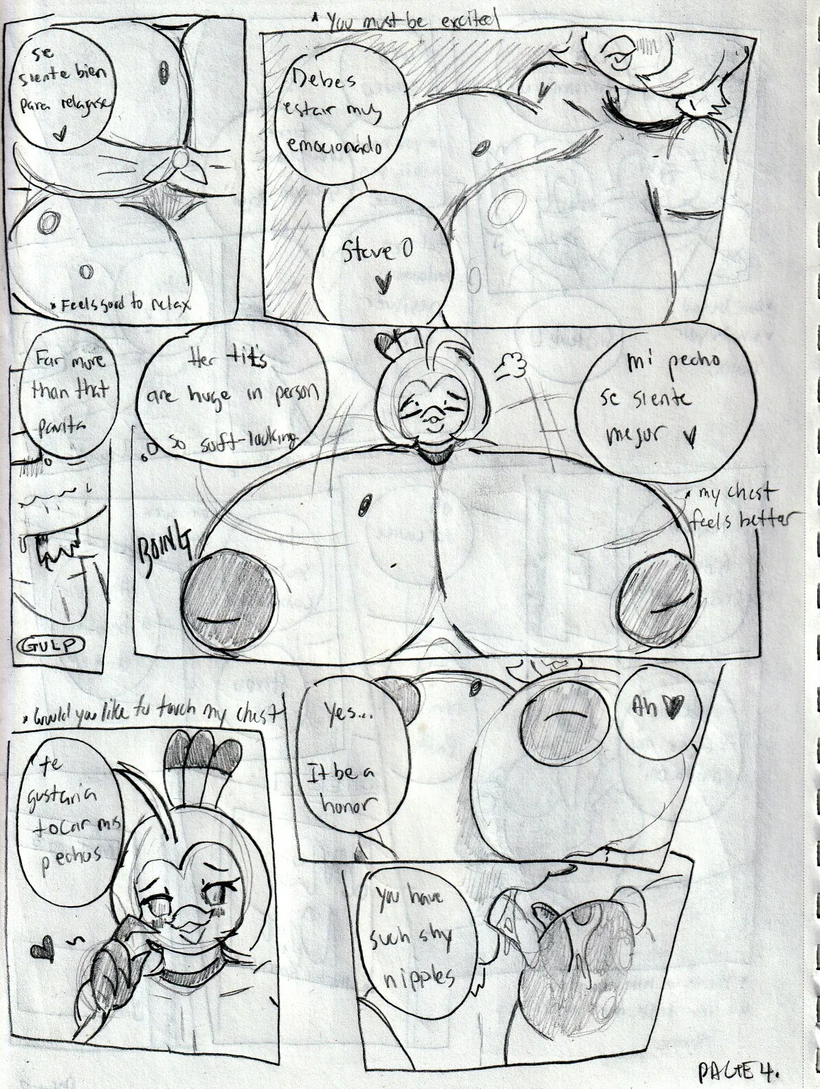 Steve-O Meets Pavita Pechugona page 4 full