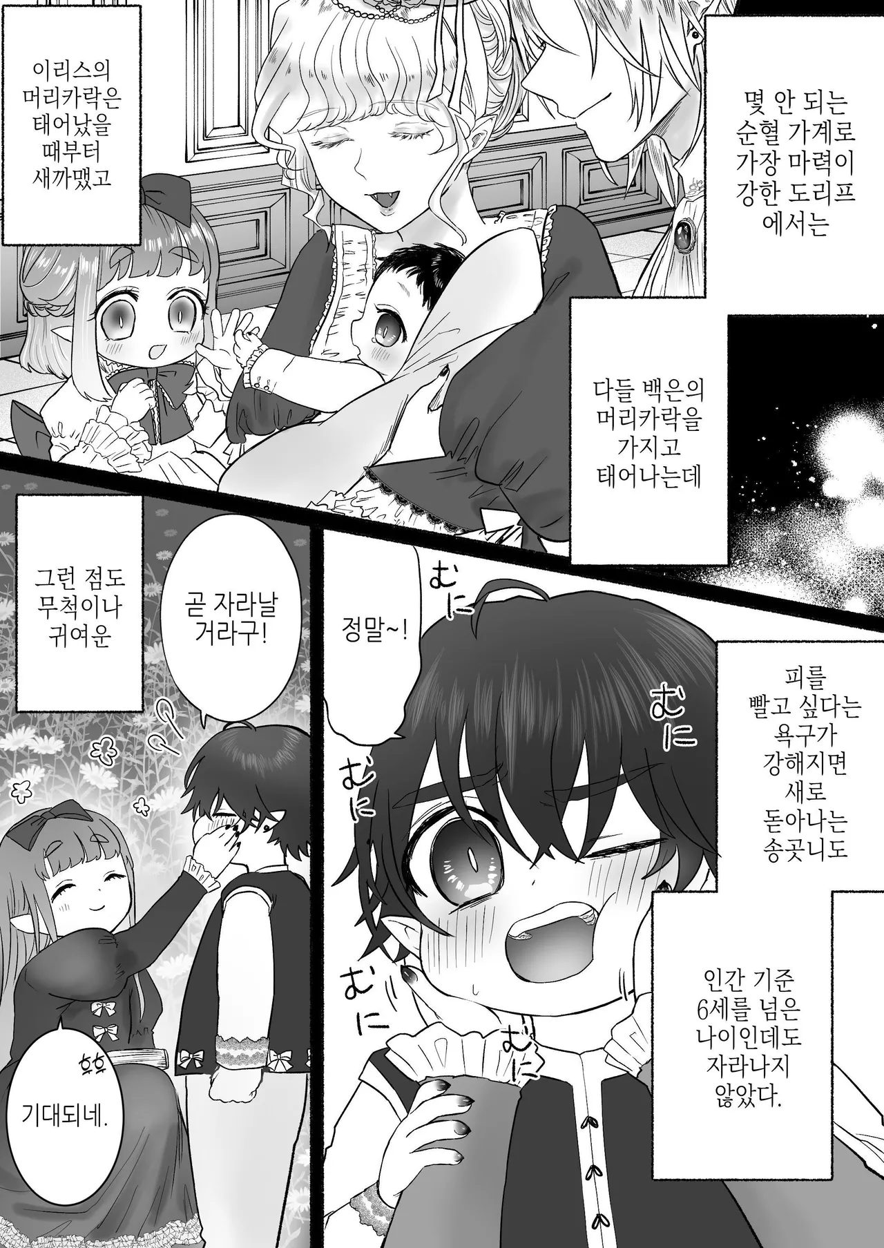 Kodoku na Kyuuketsuki ga Ningen ni Tensei Shita Konyakusha wo Teniireru made -Sambyakunen Goshi no Shuuchaku Ai- | 고독한 흡혈귀가 인간으로 전생한 약혼자를 손에 넣기까지 -300년에 걸친 집착애- page 5 full