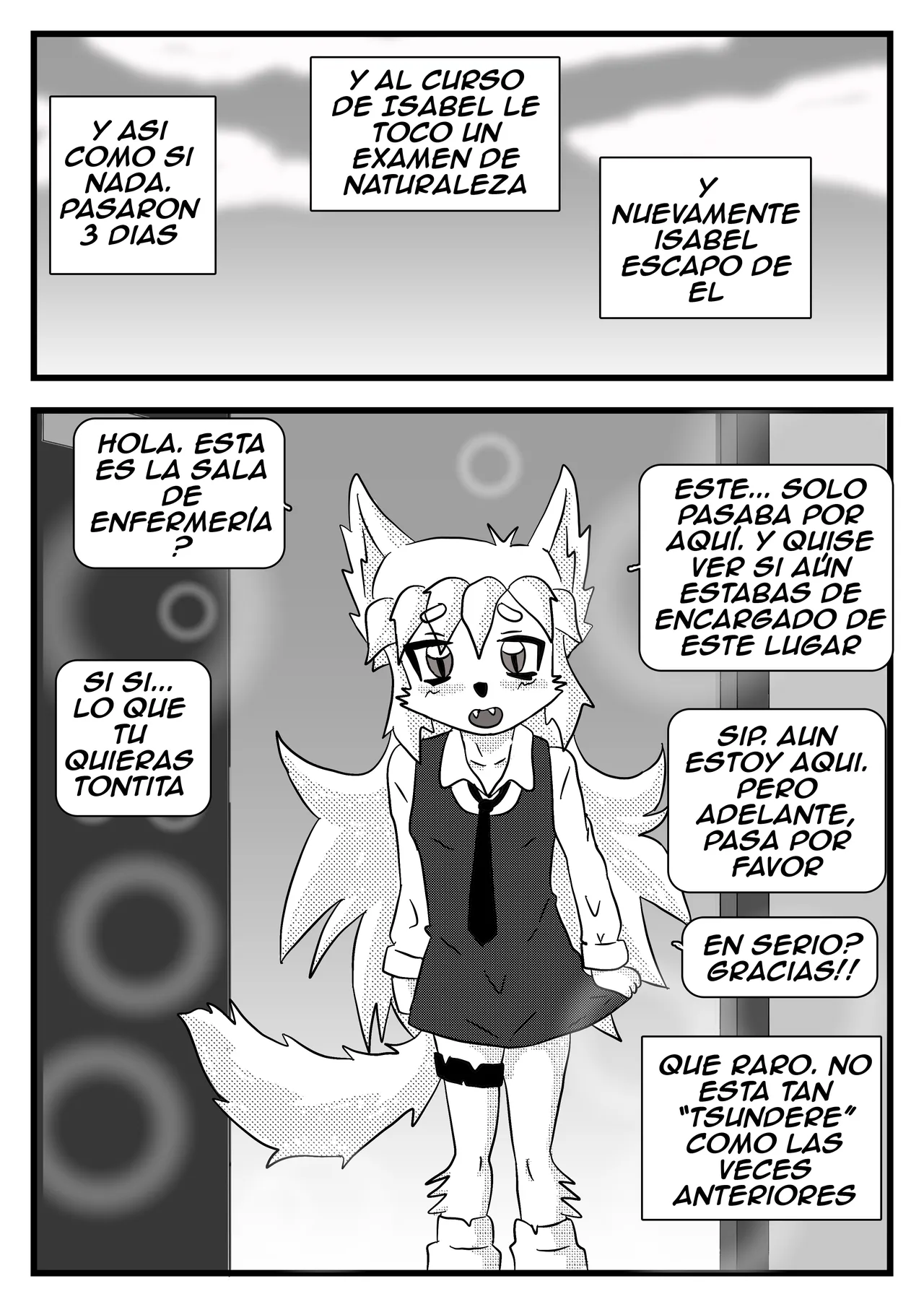 EL ENFERMERO Y LA REBELDE DE PRIMER AÑO page 11 full