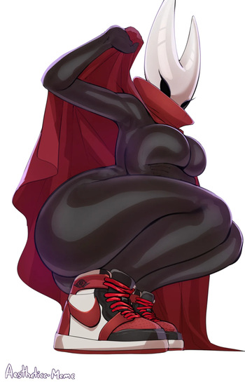 [Aestheticc-Meme] Hornet's new Jordans (Hollow Knight: Silksong) cover
