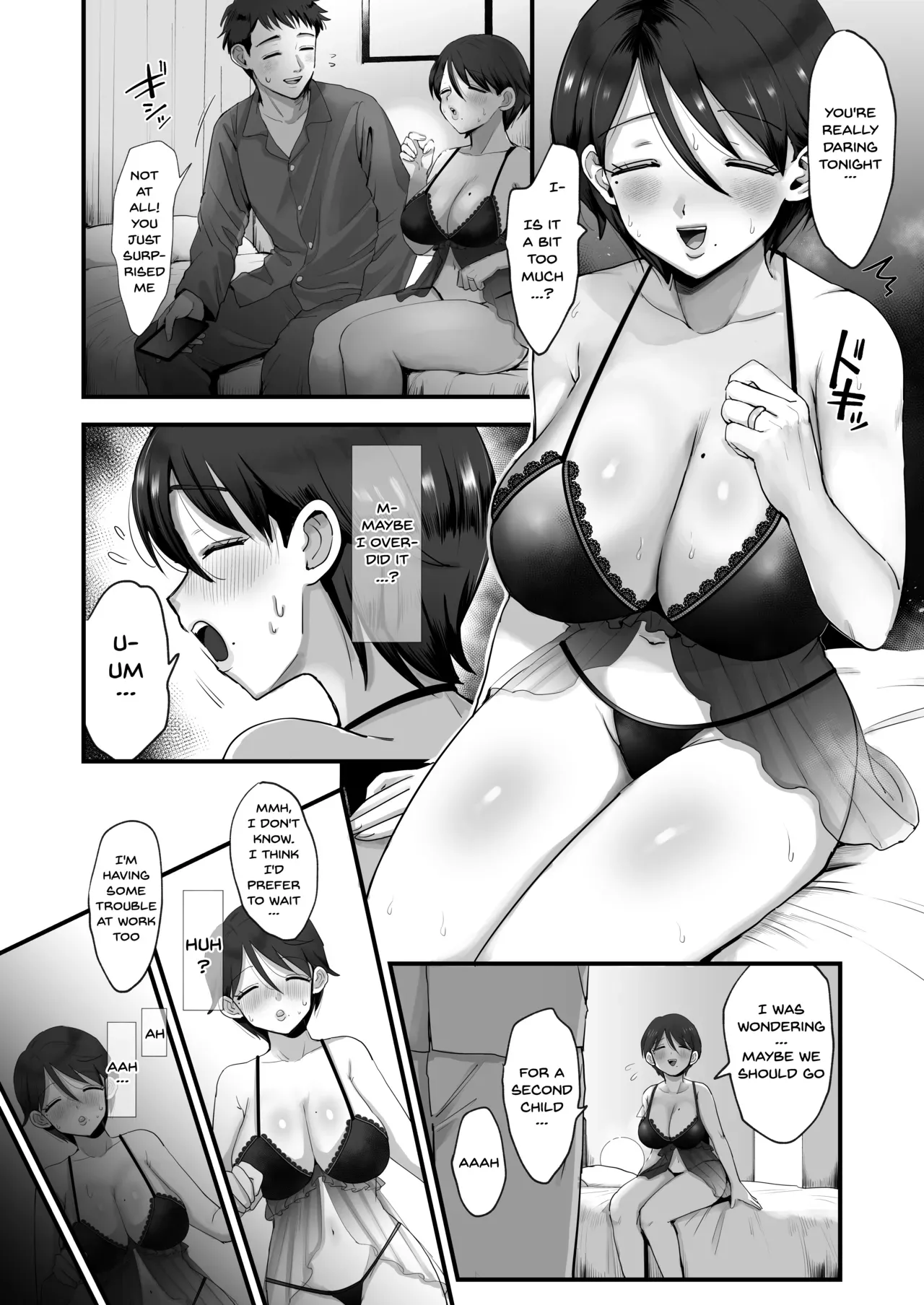 Hosome Ottori Kyonyuu Mama. | A Narrow-Eyed Gentle Big-Breasted Mama page 10 full