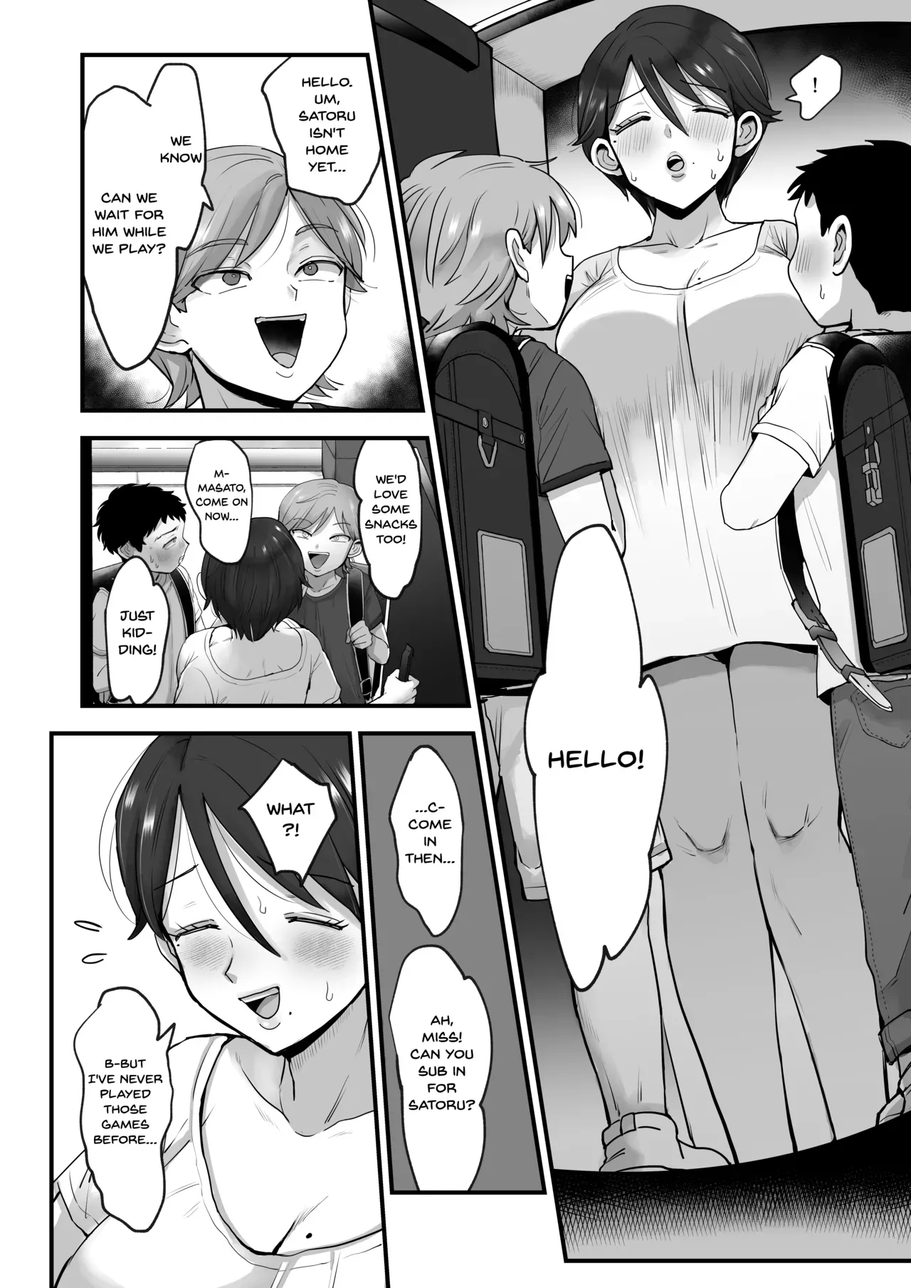 Hosome Ottori Kyonyuu Mama. | A Narrow-Eyed Gentle Big-Breasted Mama page 12 full