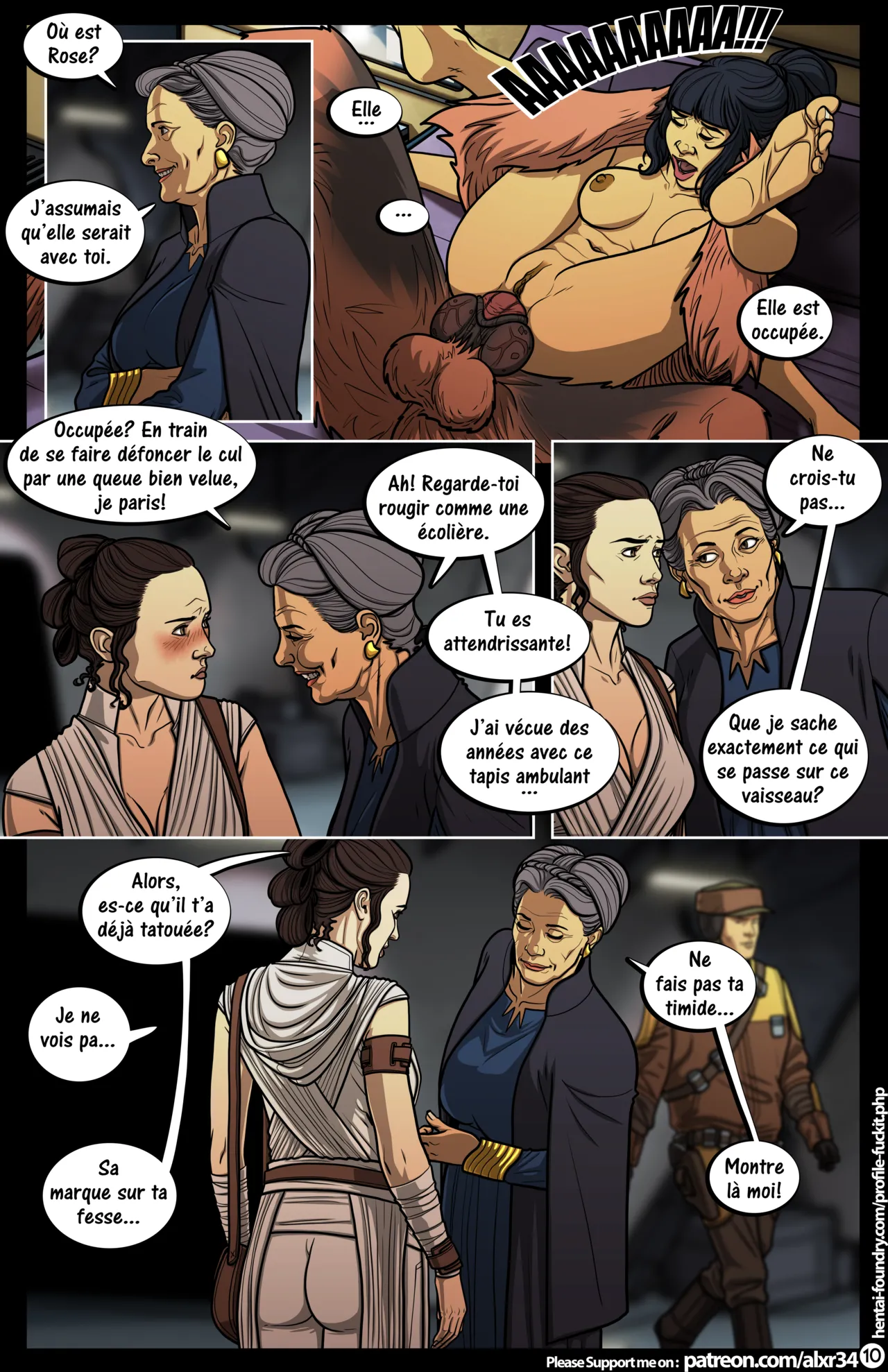 A Complete Guide To Wookiee Sex #3 Revelations page 12 full