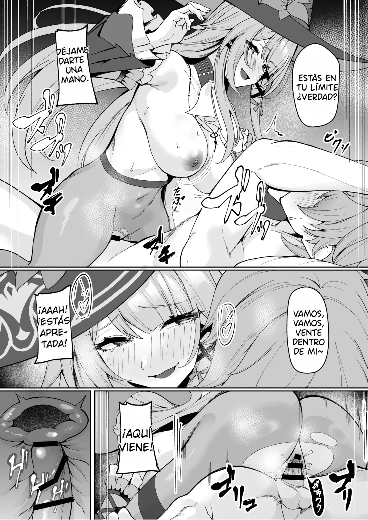 Madam Herta wa Caelus no Seishi ga Hoshii Rashii... | Parece que la señora Herta quiere el Esperma de Caelus... page 10 full