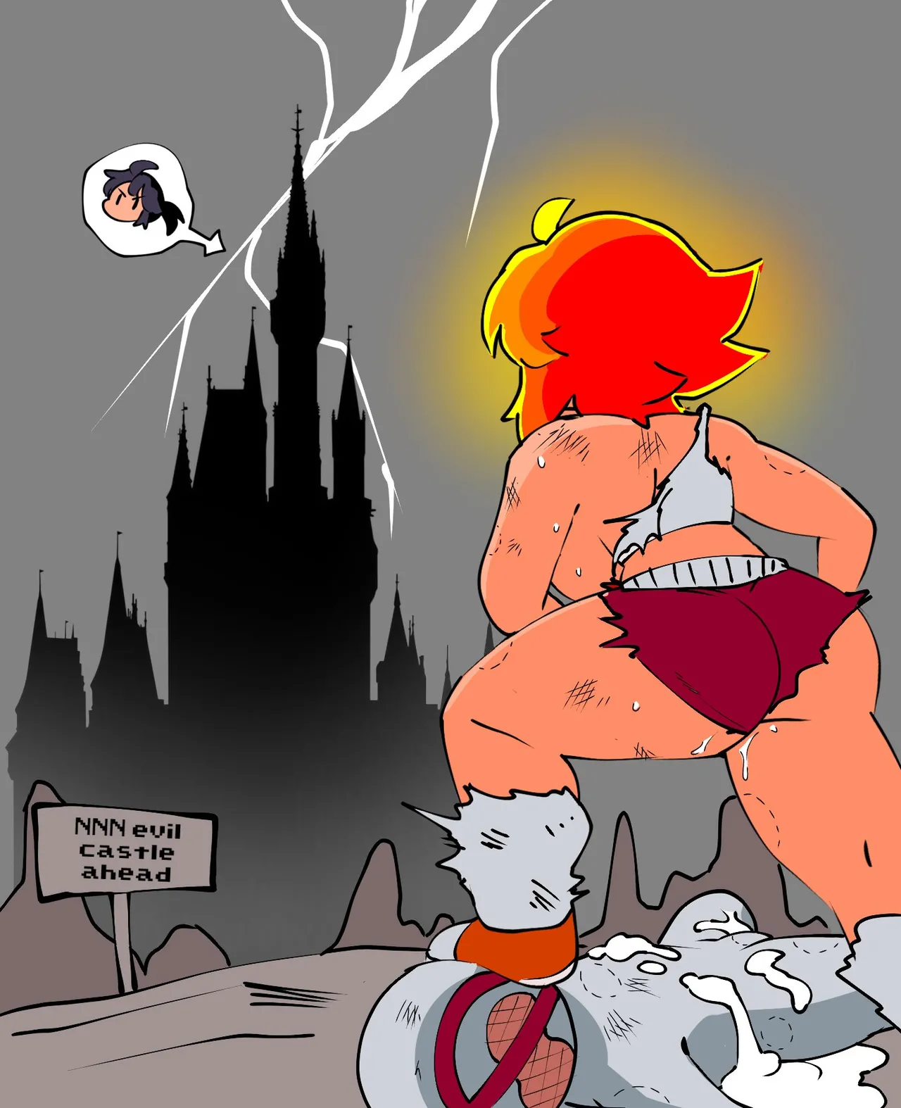 Quaver & Luana's No Nut November page 6 full