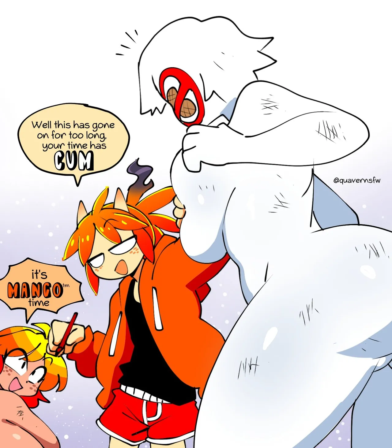 Quaver & Luana's No Nut November page 9 full