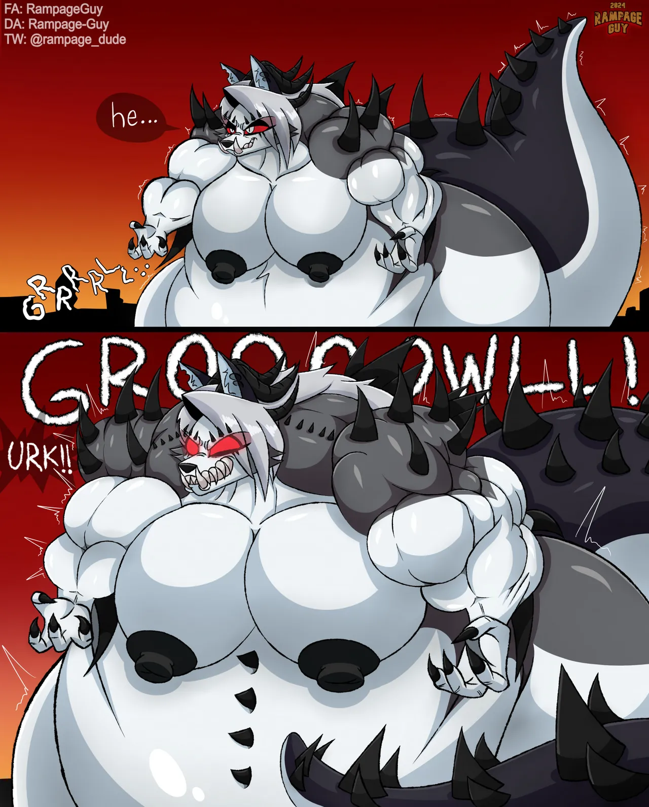 The Rise of Kaijoona AKA Kaiju Loona page 12 full