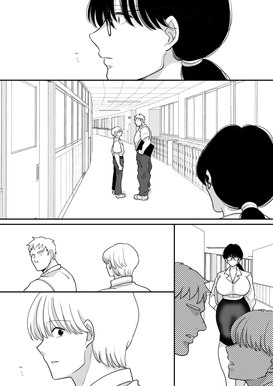 Suugaku Kyoushi no Kaa-san ga Taiiku Kyoushi ni Netorareru | My mother, the math professor, being stolen away by my gym professor, part 2 page 11 full