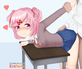 [Eroneko-Senpai] Natsuki Table (Doki Doki Literature Club) cover