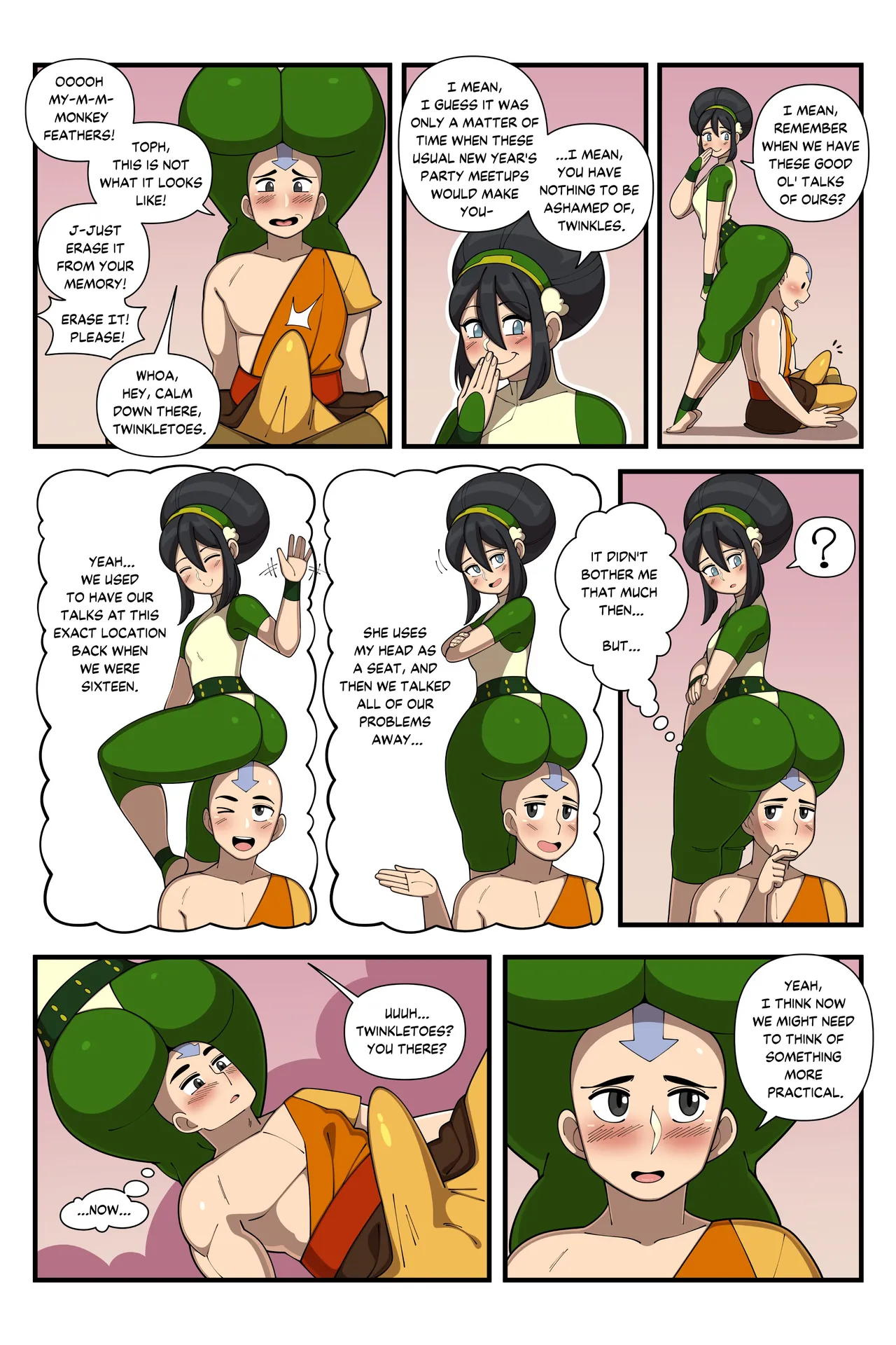 Aang x Toph page 6 full