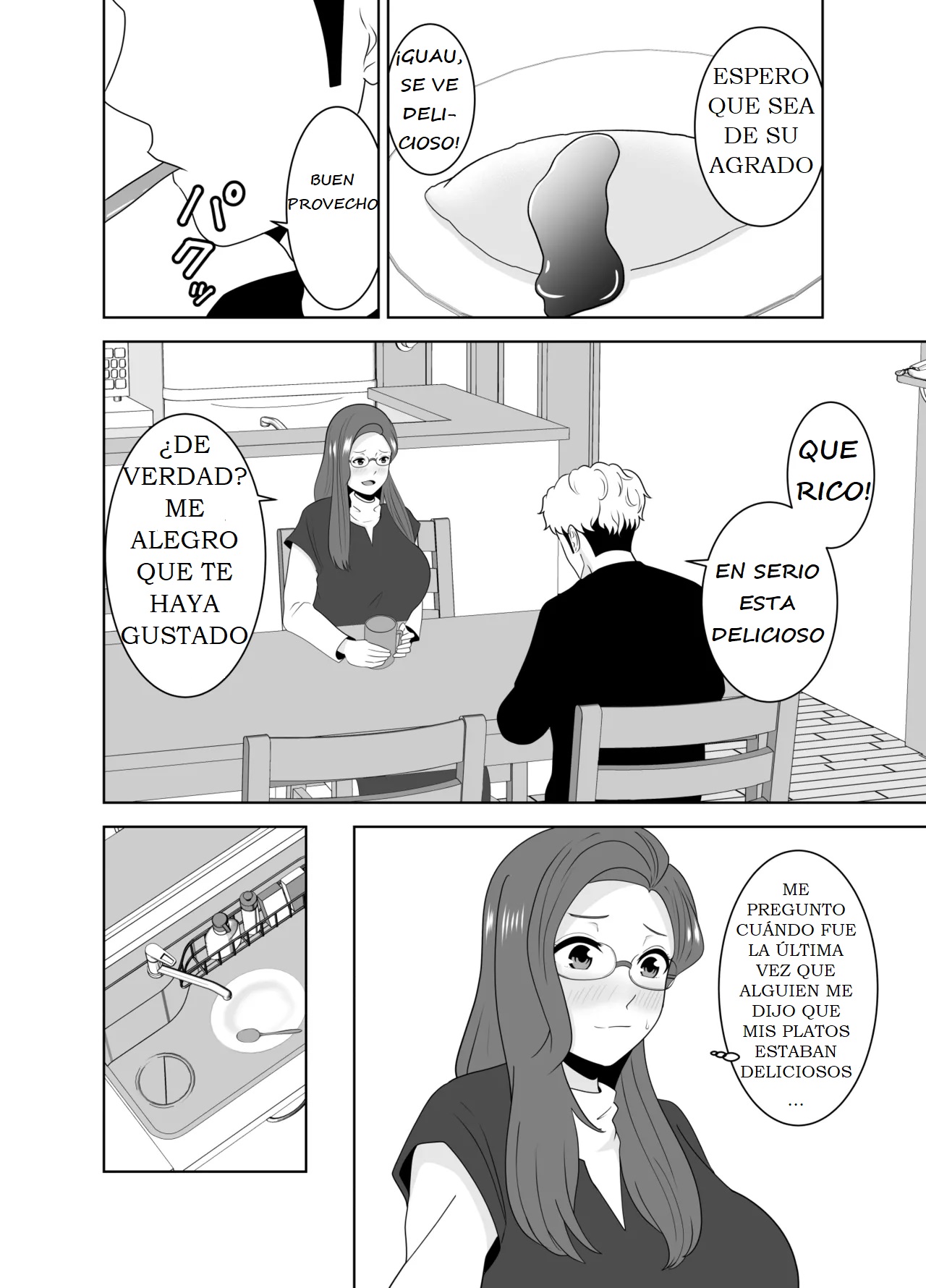 Katei Kyoushi no Dekachin ni Ochiru Haha - LA MADRE QUE SE ENAMORA DEL GRAN PENE DEL TUTOR page 12 full