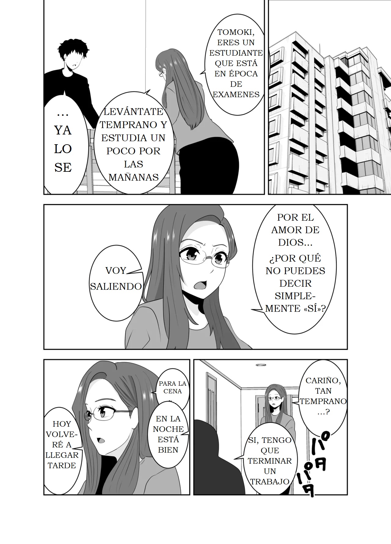 Katei Kyoushi no Dekachin ni Ochiru Haha - LA MADRE QUE SE ENAMORA DEL GRAN PENE DEL TUTOR page 8 full
