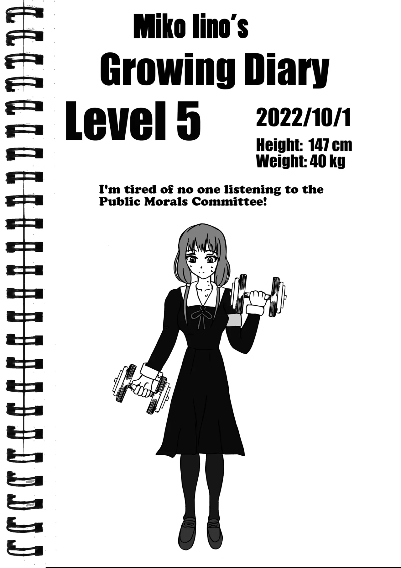 Miko Lino's growing diaries page 1 full