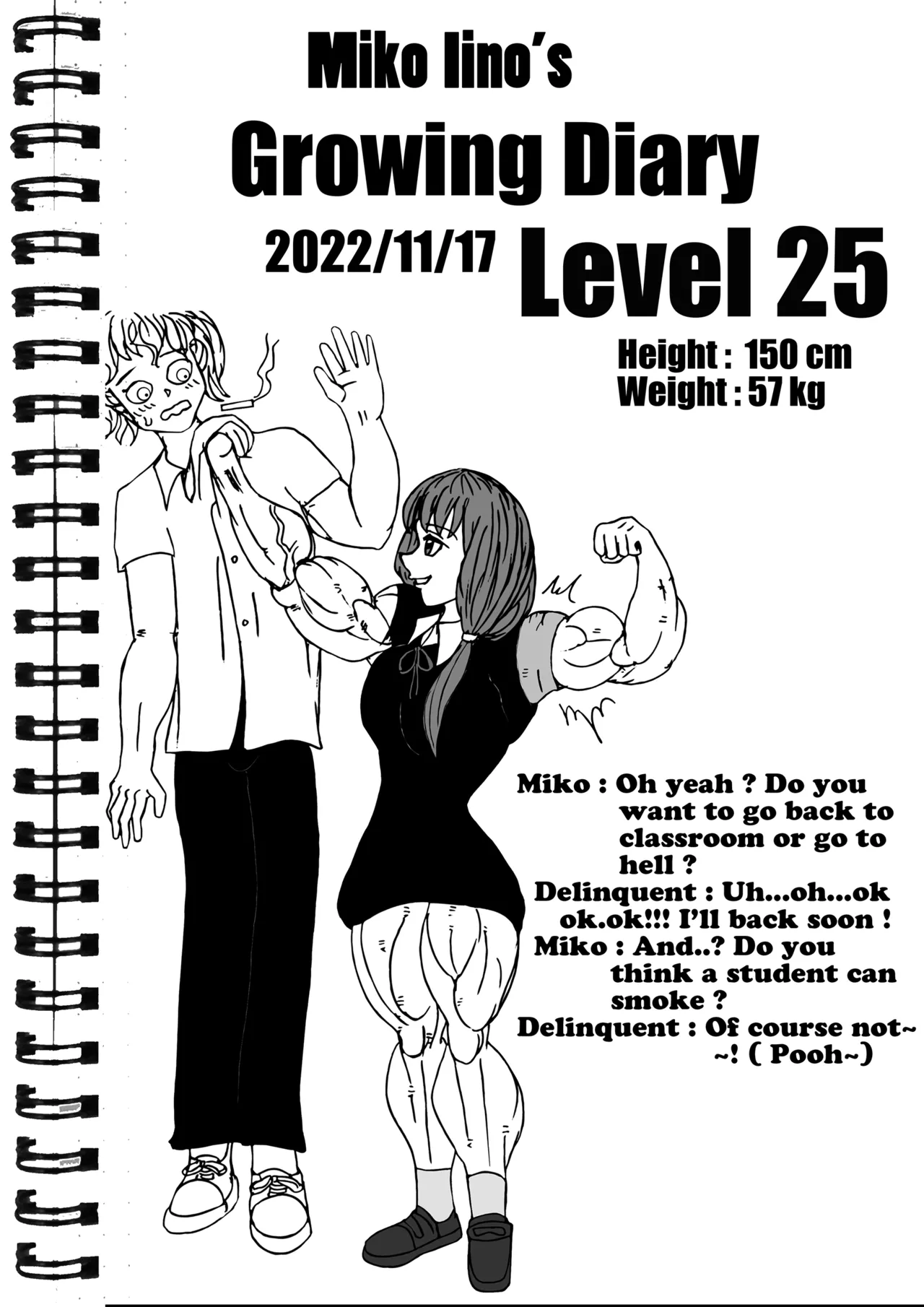 Miko Lino's growing diaries page 5 full