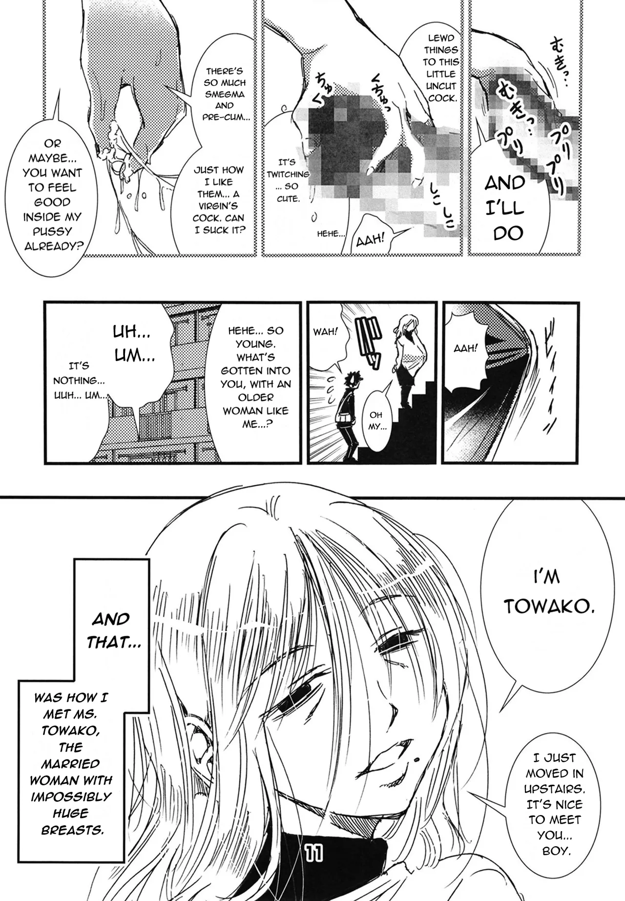 56-sai Bust 256cm Danchizuma Ookiku Tareta Jukujo no Chibusa... Boku wa Kono Hito de Doutei o Sotsugyou Shita. page 11 full