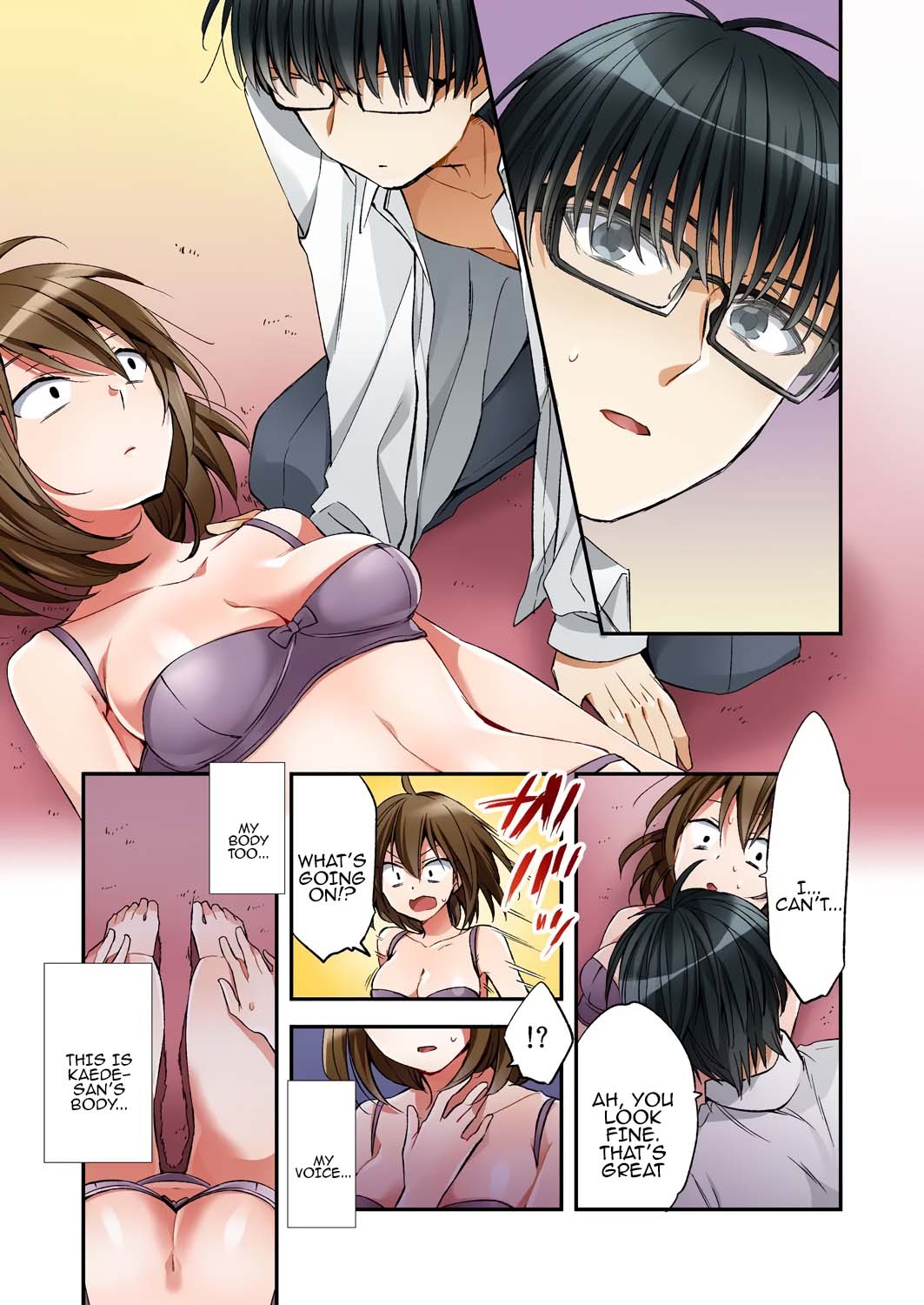 Fuuzokujou to Boku no Karada ga Irekawatta node Sex Shite mita 1 | My body was swapped with a prostitute's, so I tried having sex 1 page 11 full