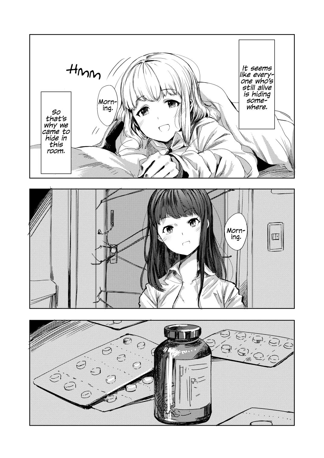 Kyou mo Sekai wa Kumorizora | The World Is Still Cloudy Today page 6 full