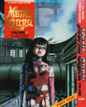 [anthology] 21st CENTURY SCHIZOID MAGAZINE METAL GURU VOLUME 1 cover