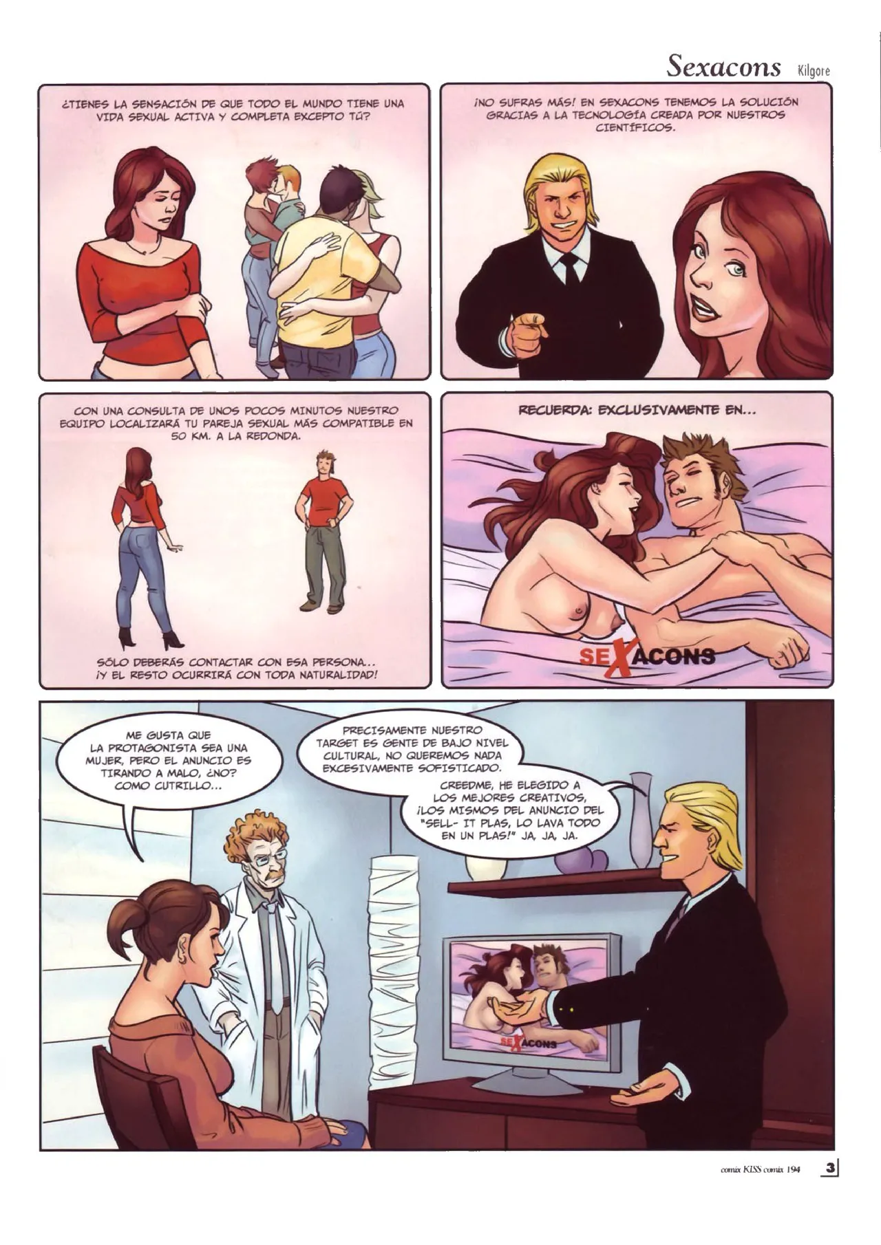 Kiss Comix #194 page 3 full