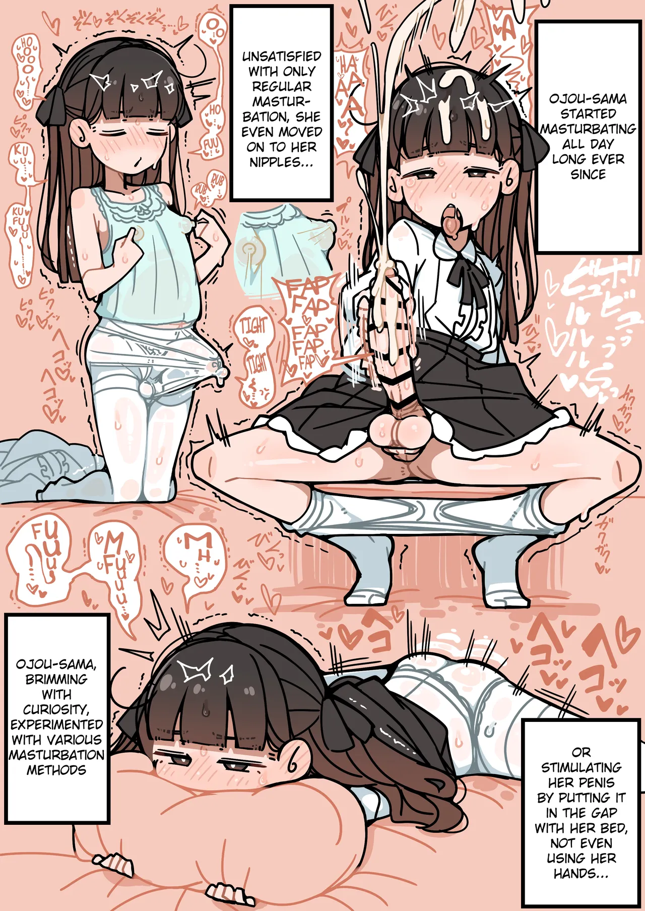 Junsui Junboku Futanari Ojou-sama Seitsuu page 12 full
