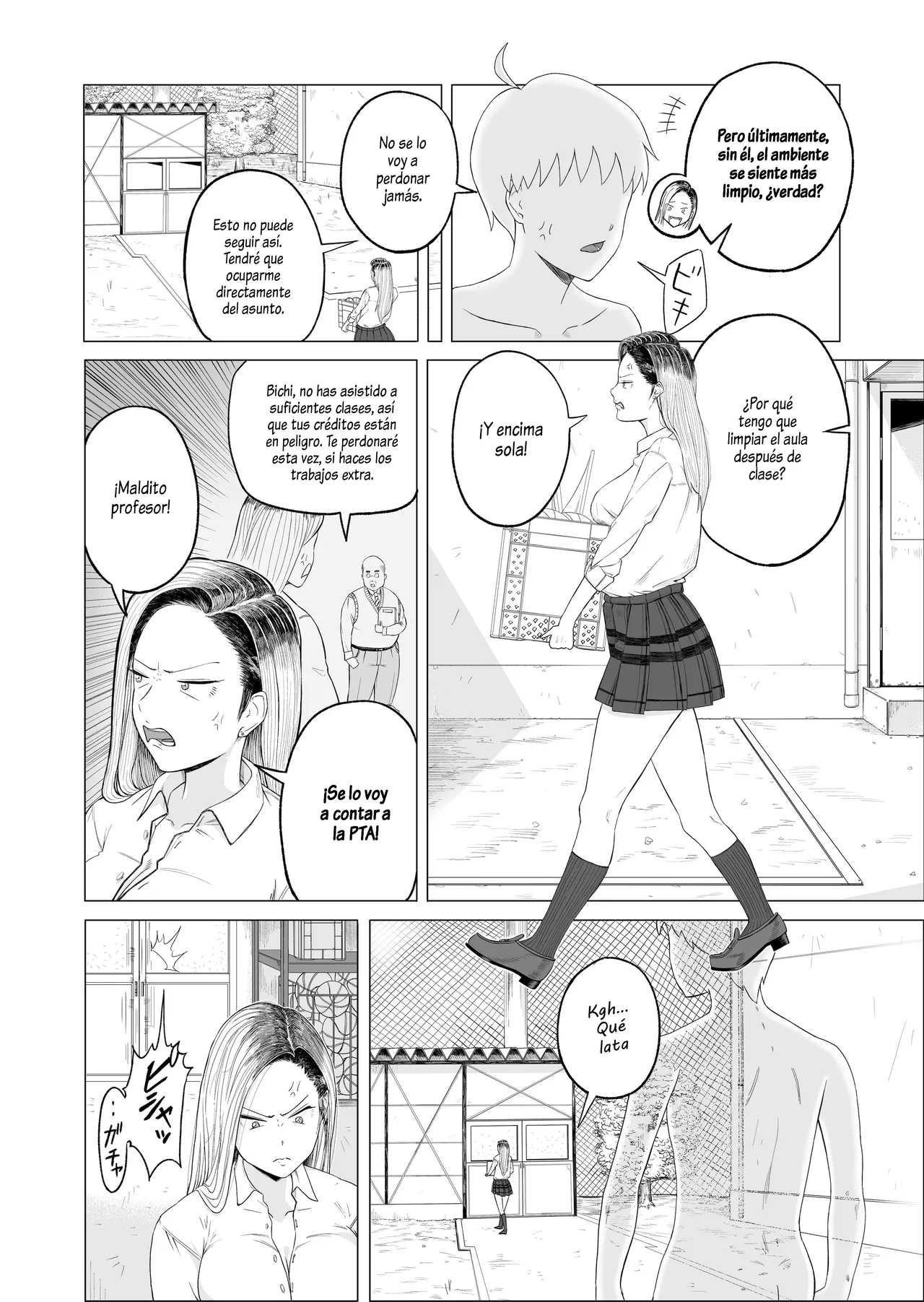 Gal to Toumei Ningen｜Una Gal y El Hombre Invisible page 11 full