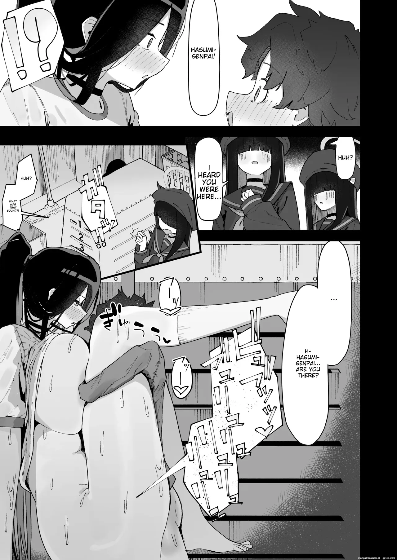 Hiding with Hasumi in the gym storage room for some steamy fun♡ page 6 full