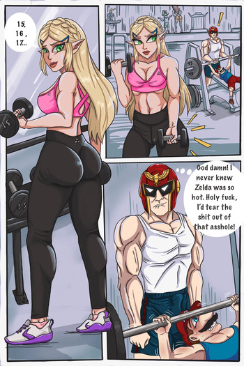 [Jannet01] Captain Falcon x Princess Zelda (Super Smash Bros.) cover