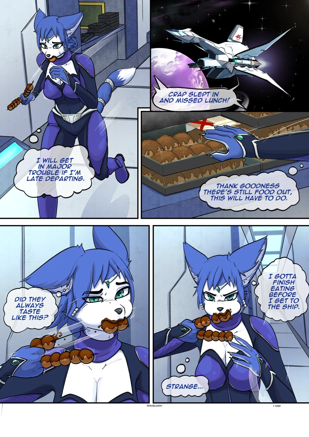Krystal Burst page 1 full