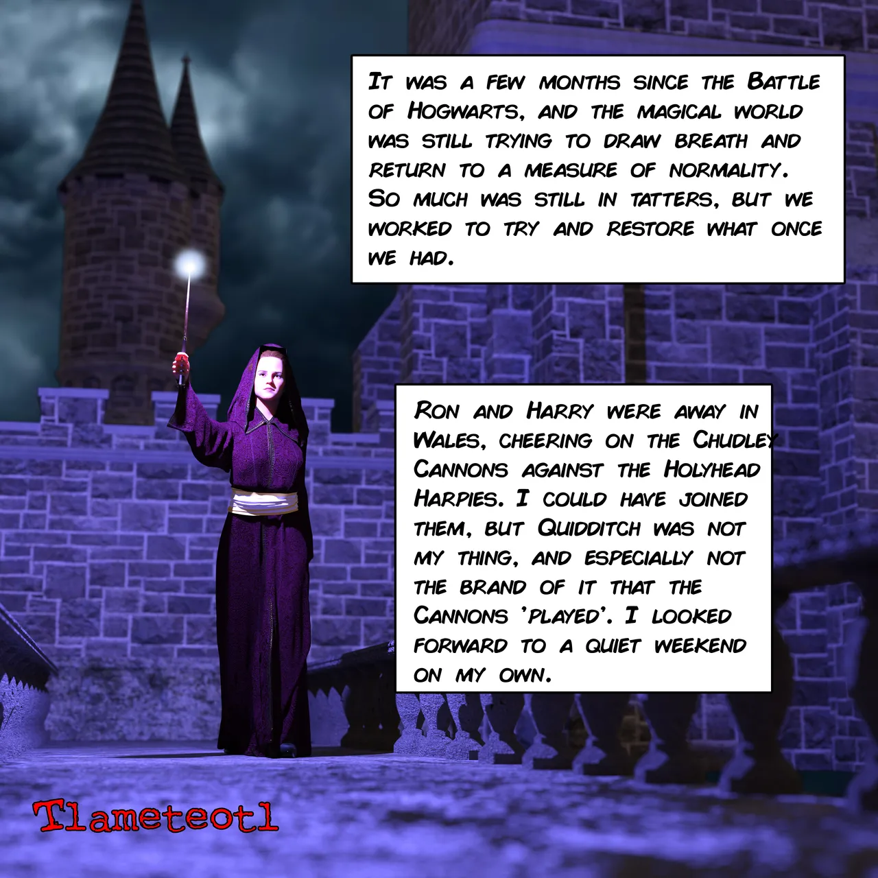 Hermione's Hogwarts Homecoming page 2 full